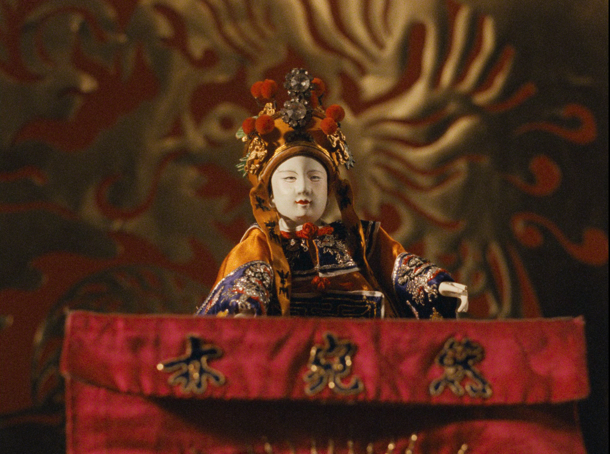 影視聽中心去年自主修復完成李天祿大師的經典劇作《乾隆遊西湖》。 （國家影視聽中心提供）