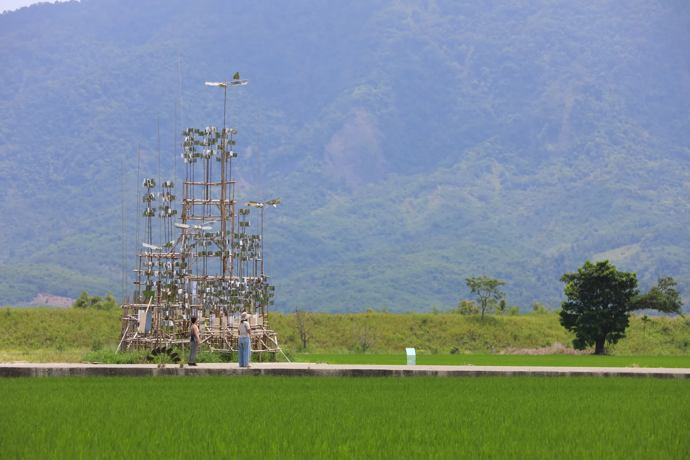 2026「漂鳥197」12件地景作品散落花東縱谷，走進稻田、濕地與山林，看藝術如何陪著土地，在災後重新長出生命。