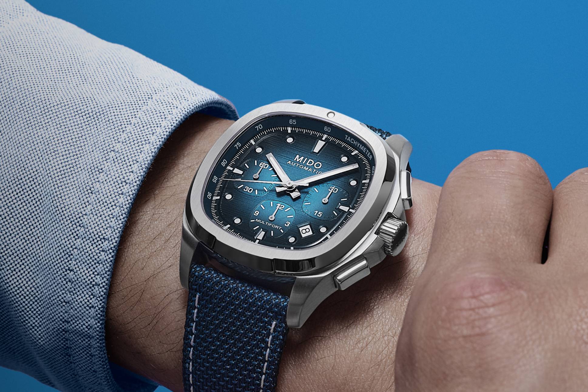 新錶2025／風格先行，技術跟進！MIDO Multifort TV Chronograph強勢來襲