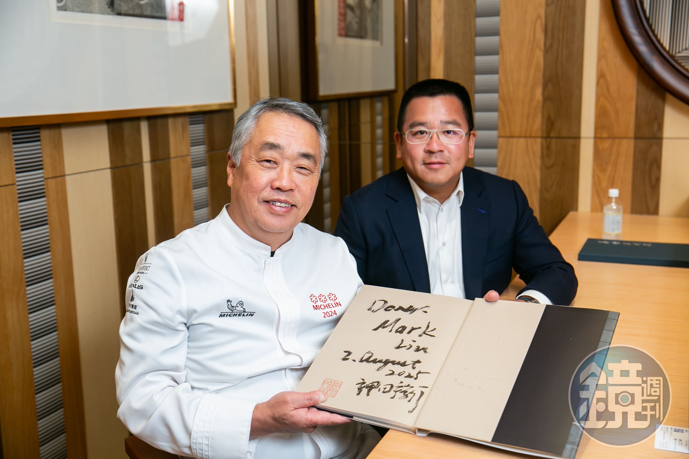連續18年獲得東京三星、日本摘星最多的米其林名廚神田裕行,與劉恆昌是相識近20年好友,繼2023年客座6日秒殺後,今年為台北萬豪10周年慶再次來台。