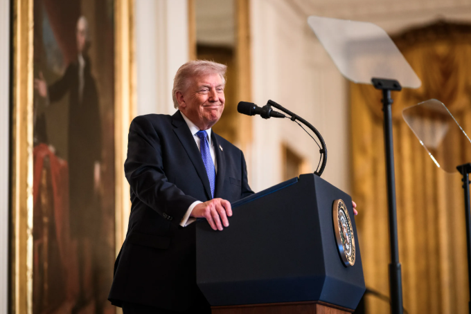 美眾議院FY27預算案出爐，編列5億美元軍援台灣，並將「挺台參與國際」列為他國獲美援之評估關鍵。（白宮提供）