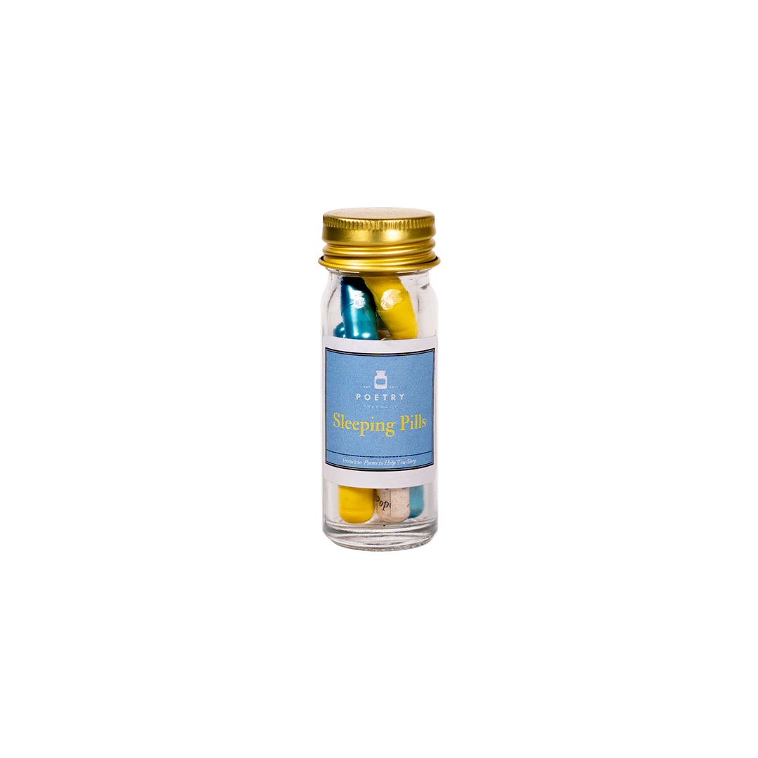 詩籤藥局藥罐:一夜好眠Sleeping Pills。NT$380(嵐舒提供)