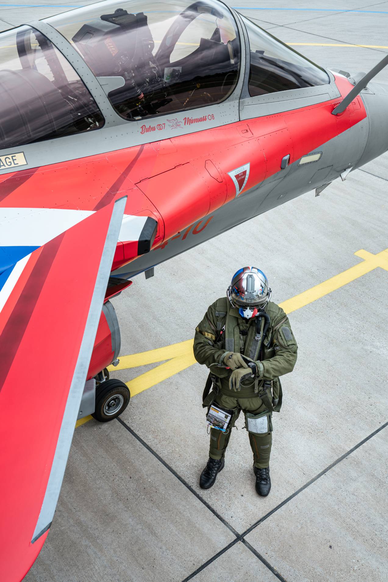 今年6月巴黎航空展期間，Bell & Ross 宣佈與 Rafale Solo Display 成為合作夥伴，強化與專業飛行員的深厚連結。