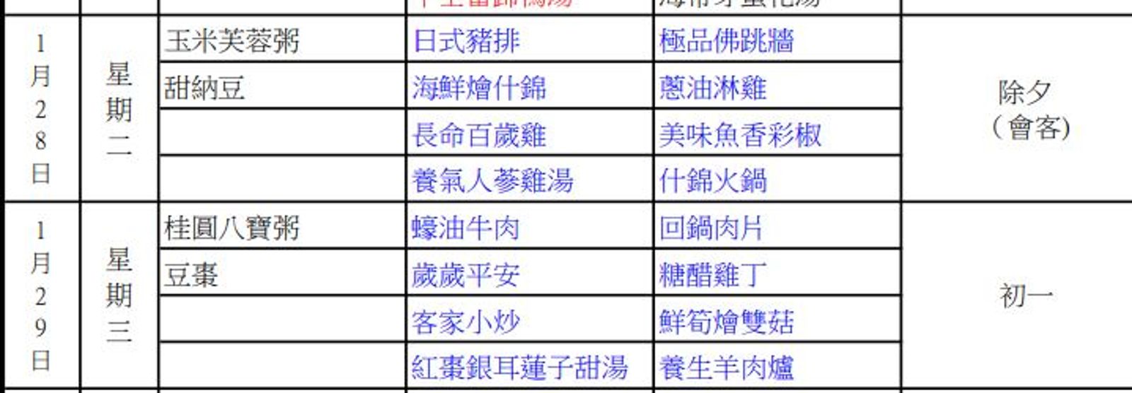 【柯文哲再羈押】柯文哲重返土城看守所 明日、除夕夜菜單曝光