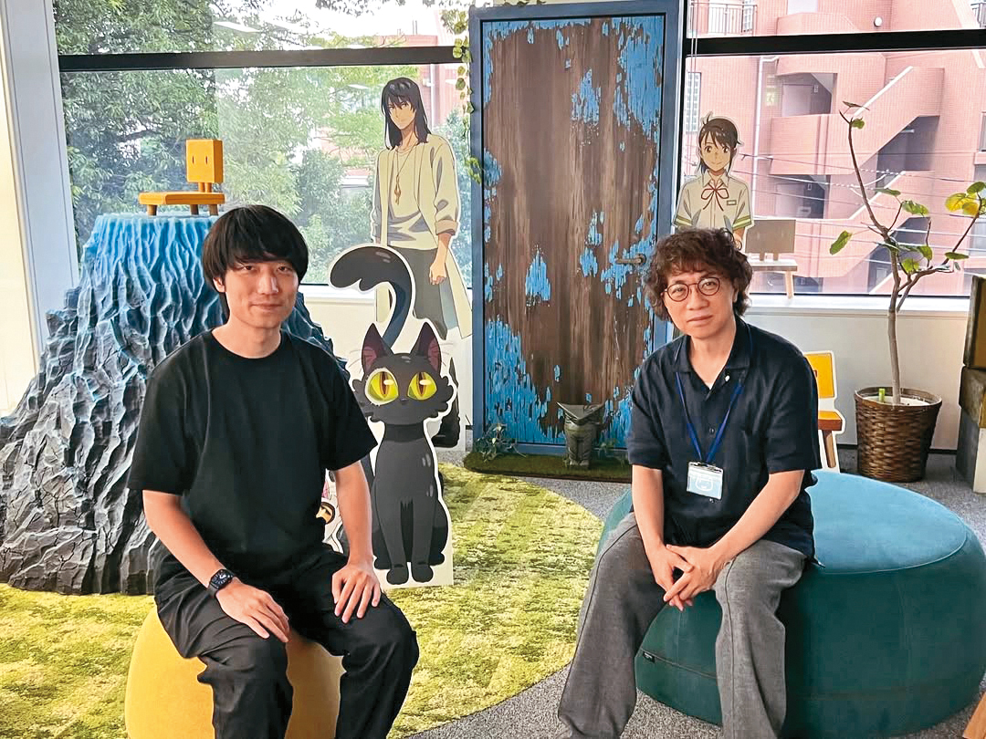 奧山由之（左）下半年將推出根據新海誠（右）動畫電影改編的《秒速5公分真人版》。（翻攝自奧山由之IG）
