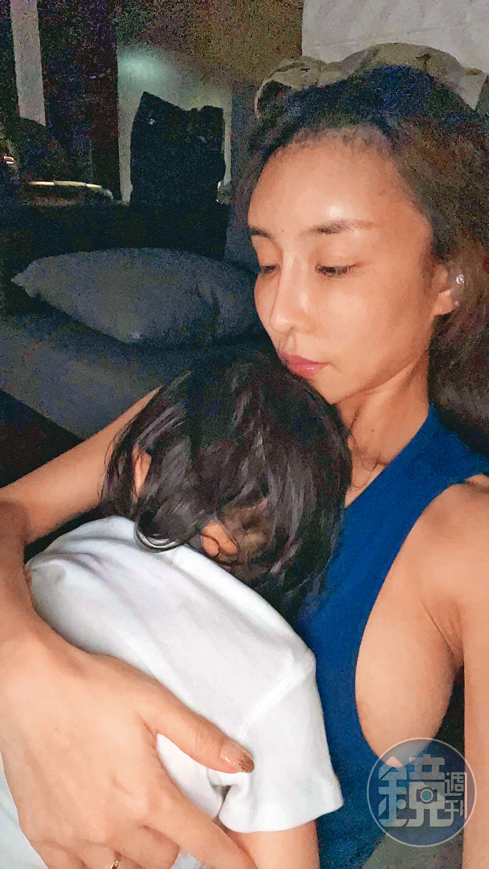 雪碧和郭柏均發生婚外情，2019年生下1女。（讀者提供）