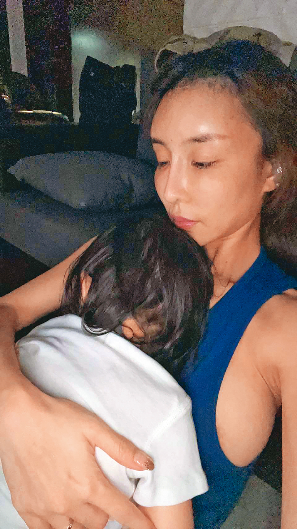 雪碧和郭柏均發生婚外情，2019年生下1女。（讀者提供）