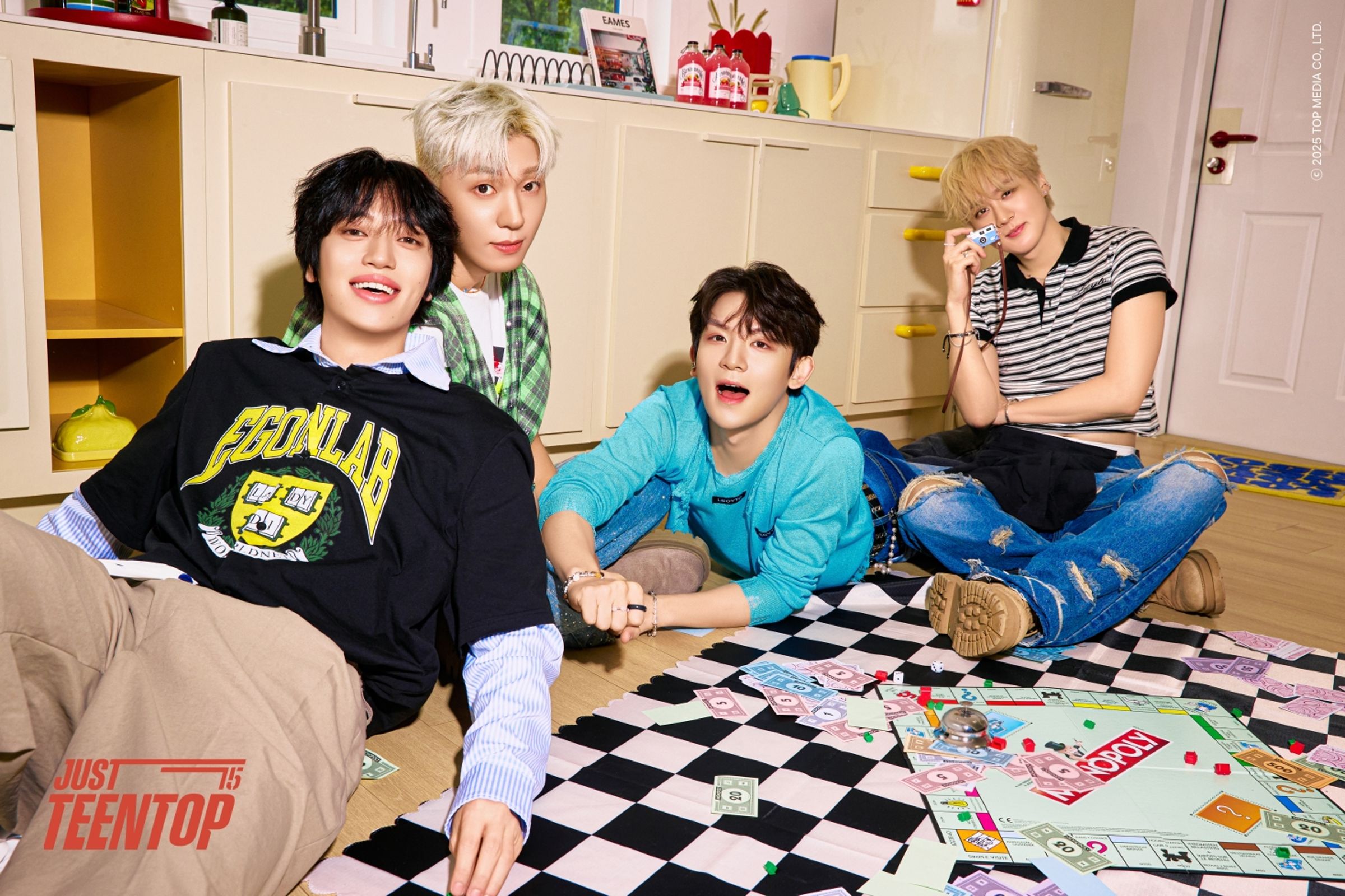 《TEEN TOP IN TAIPEI ENCORE LIVE》安可演唱會將於3月7日在Zepp New Taipei舉辦。（MORE LIVE提供）