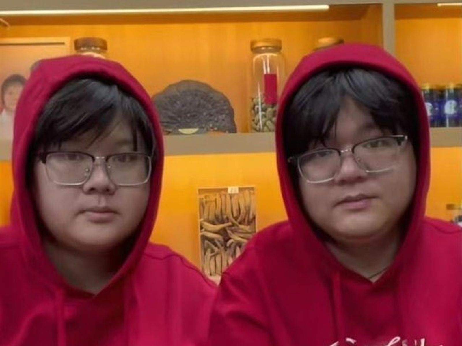 中國廣東一對夫妻長相相似,宛如雙胞胎。(圖/翻攝自微博極目新聞)