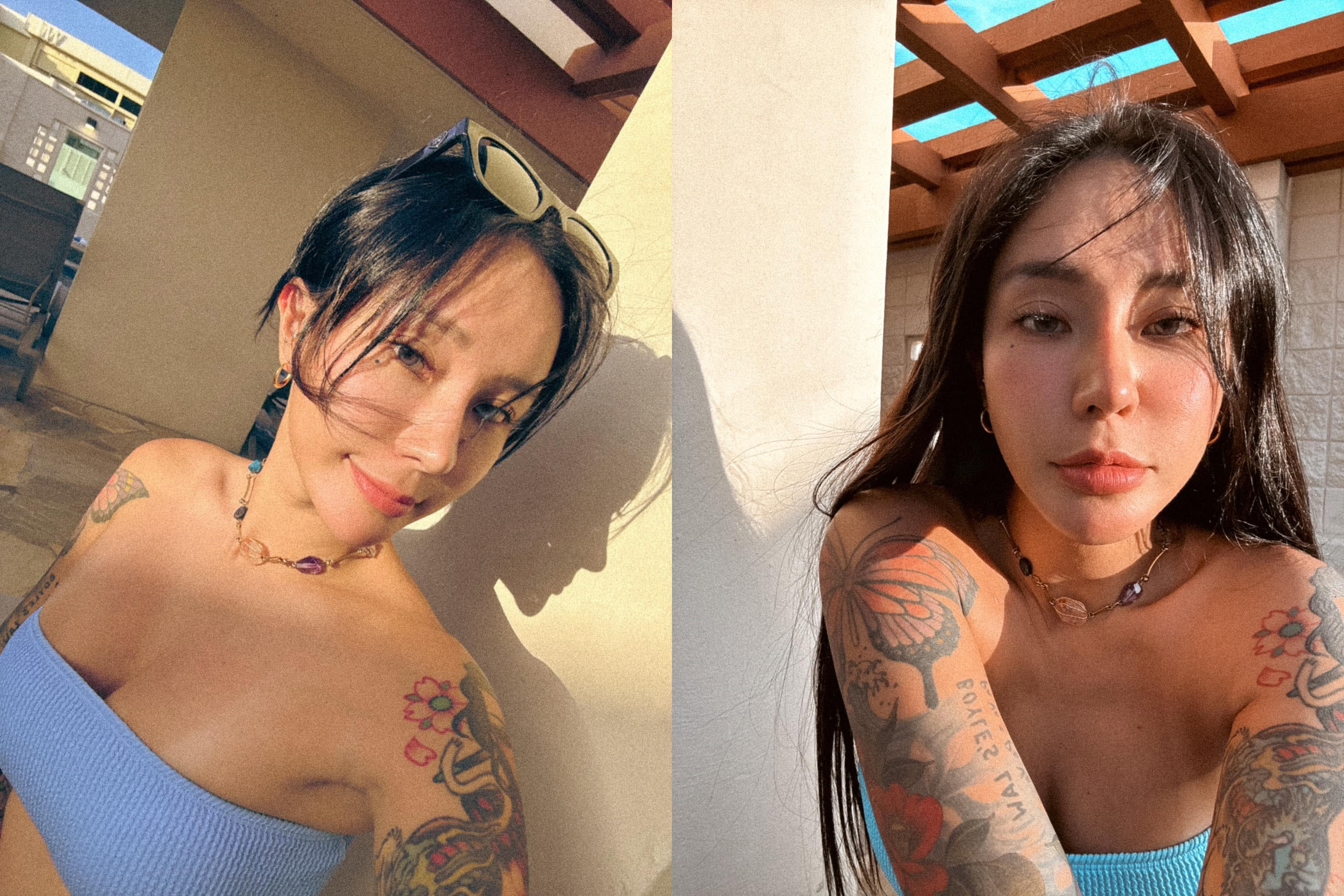 女星梁云菲近日公開政治立場,過往的外流片又被翻出攻擊,但她表示自己不痛不癢。(翻攝自臉書Nana Liang 梁云菲)