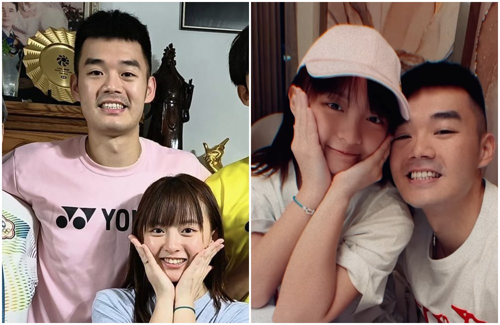 王齊麟與女友陳詩媛高調放閃。(翻攝王齊麟臉書、Threads)