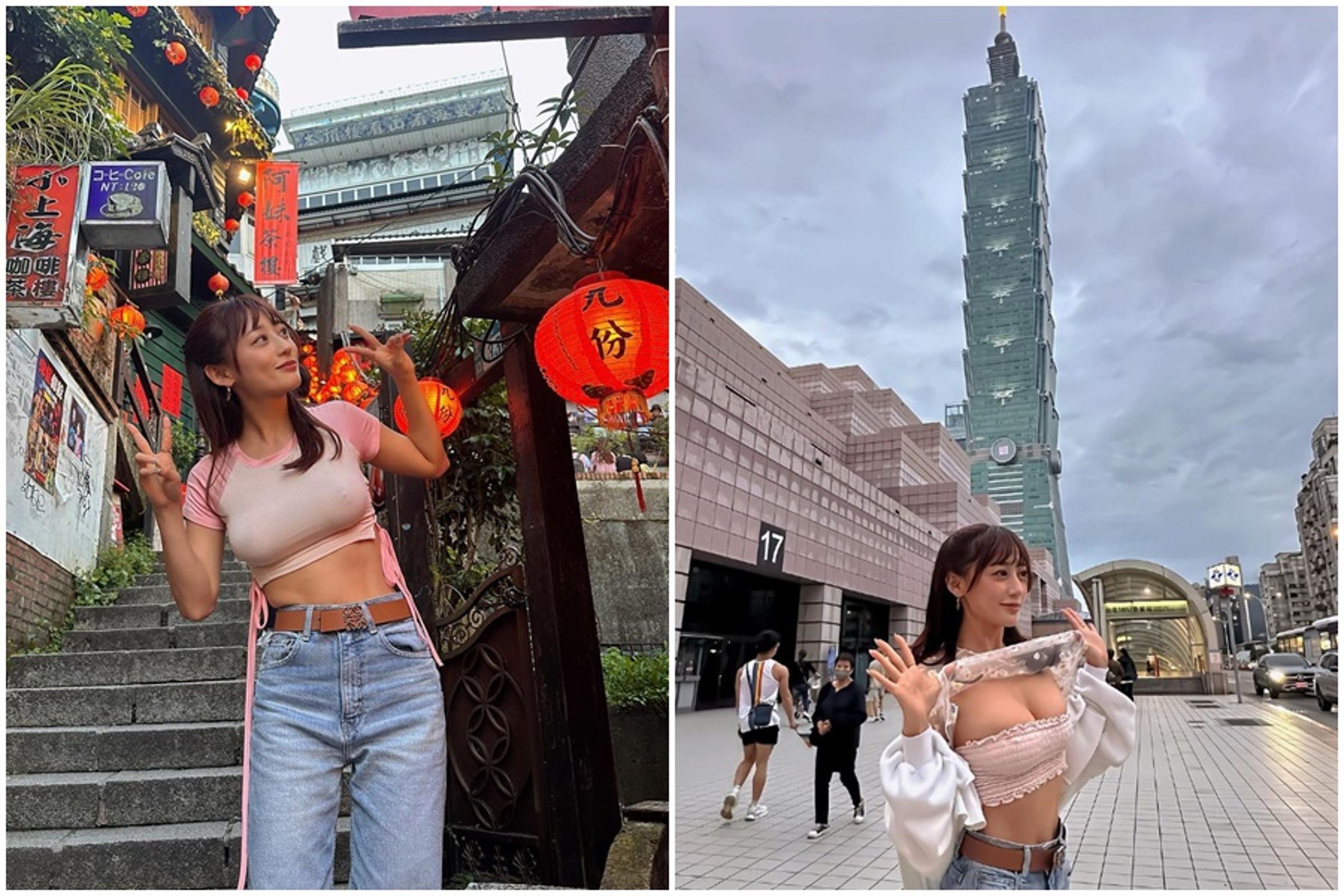 macca曾來台灣101、九份旅遊。(翻攝自macca IG)