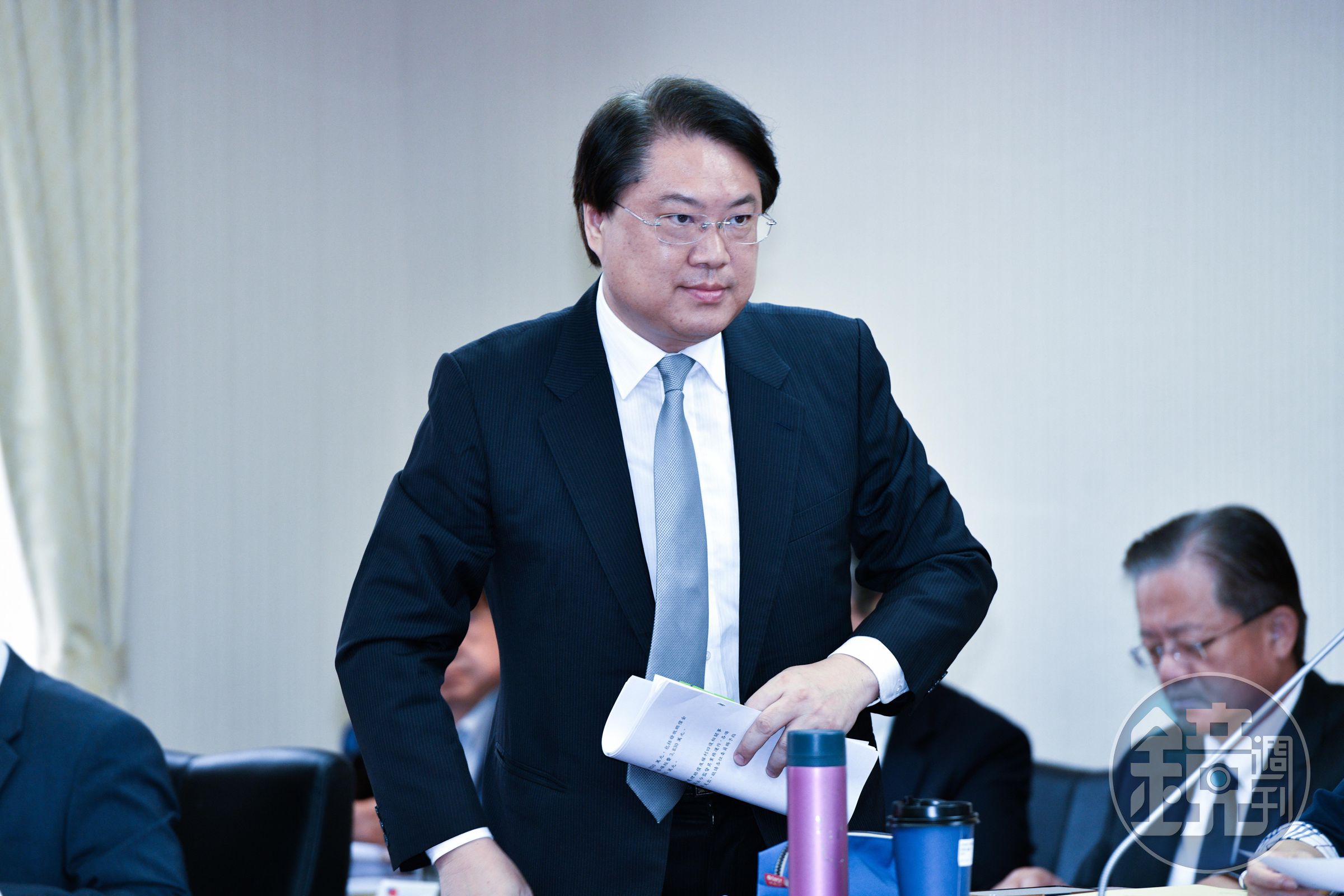為防止境外勢力介選，林右昌喊話「我們已經布下天羅地網，請大家千萬不要以身試法」。（本刊資料照）