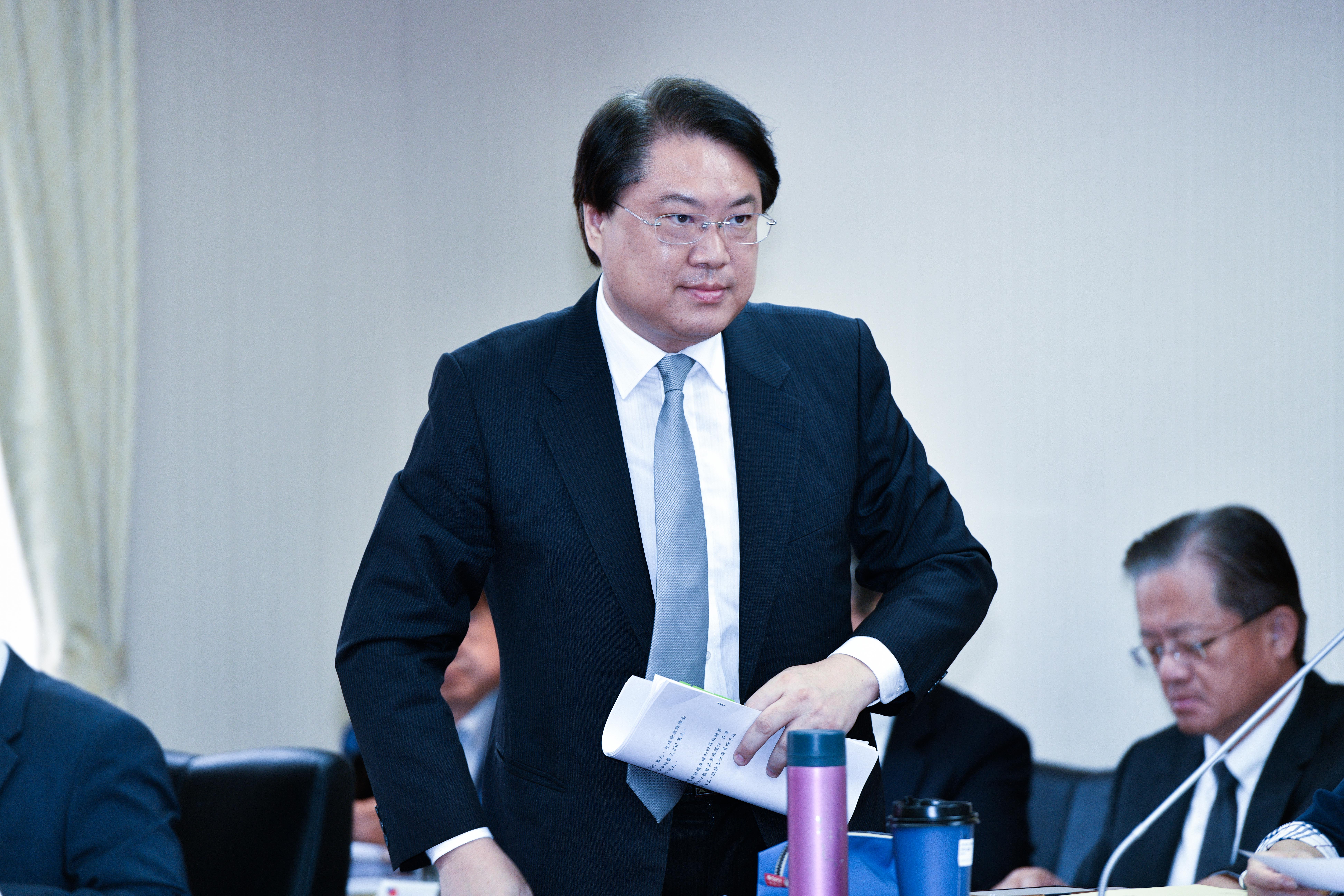 為防止境外勢力介選，林右昌喊話「我們已經布下天羅地網，請大家千萬不要以身試法」。（本刊資料照）