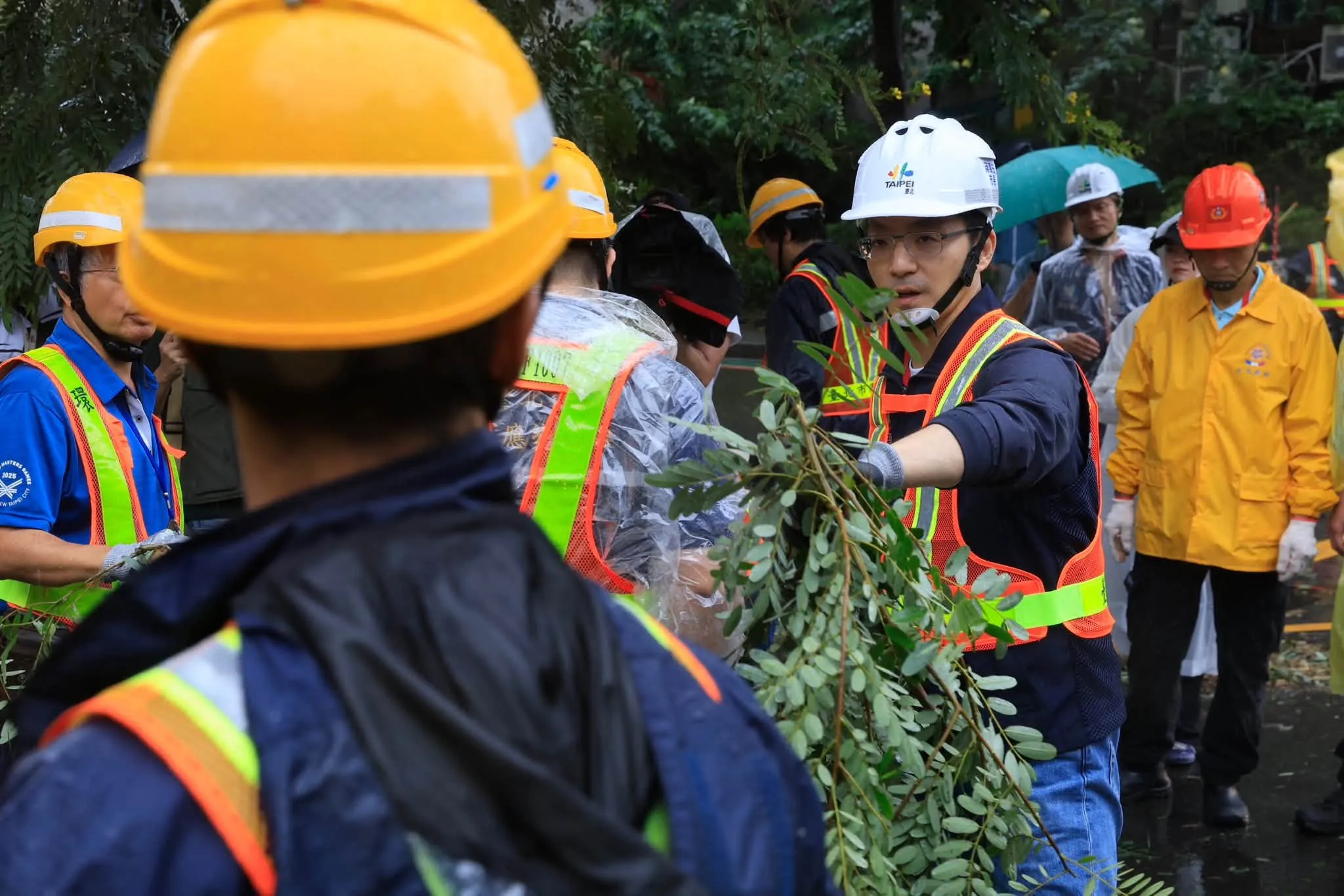 蔣萬安撿樹枝被酸作秀！徐巧芯控網軍攻擊第一線　四叉貓：喜歡為難公務人員的不就是妳