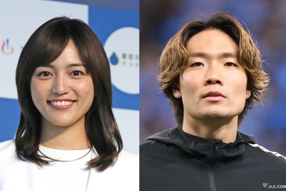 川口春奈宣布與日本足球隊長板倉滉結婚,並證實懷上第一胎。(翻攝網路)