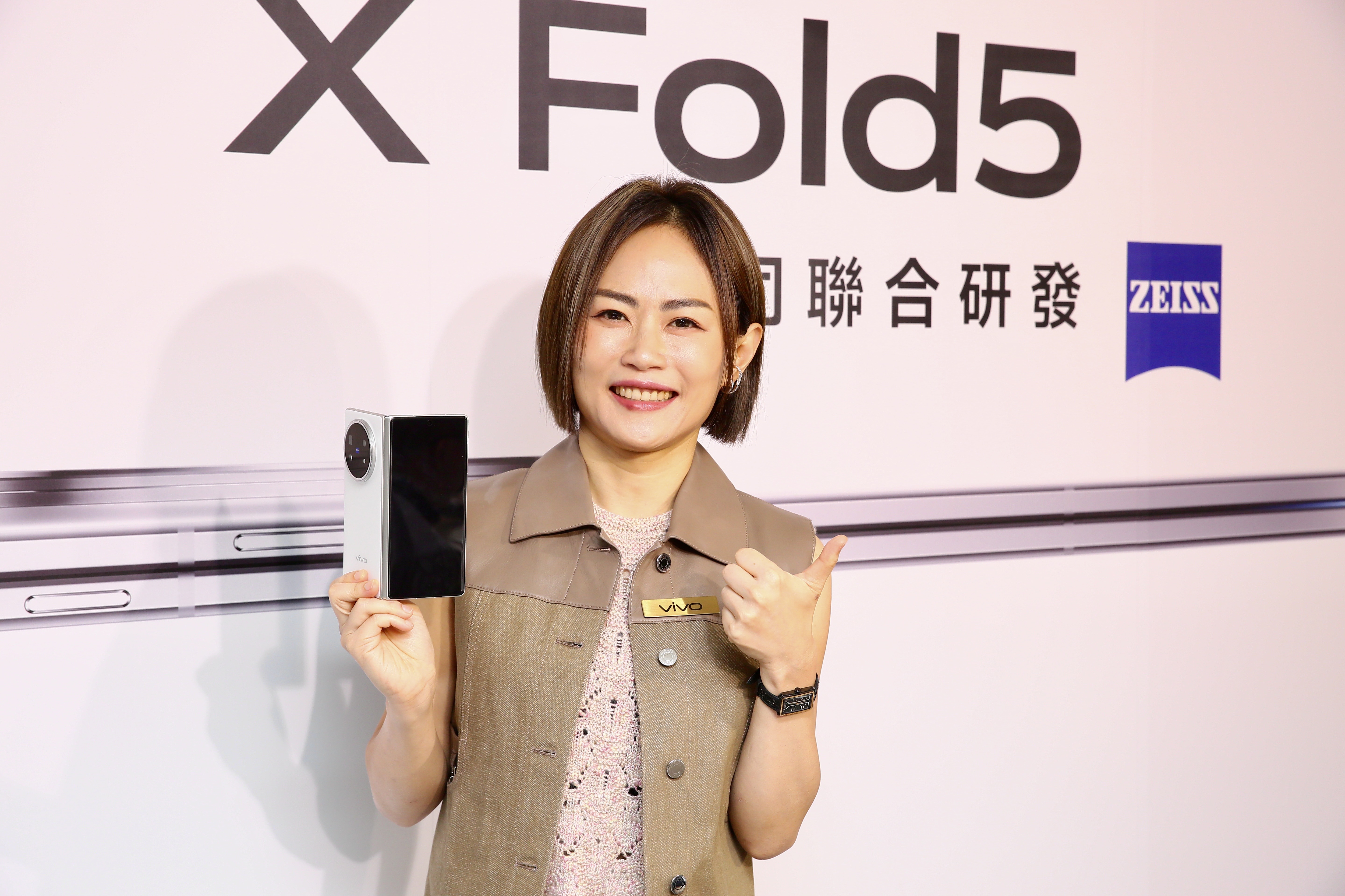 vivo台灣總經理陳怡婷表示,非常看好台灣市場需求,但「只怕貨不夠賣」。