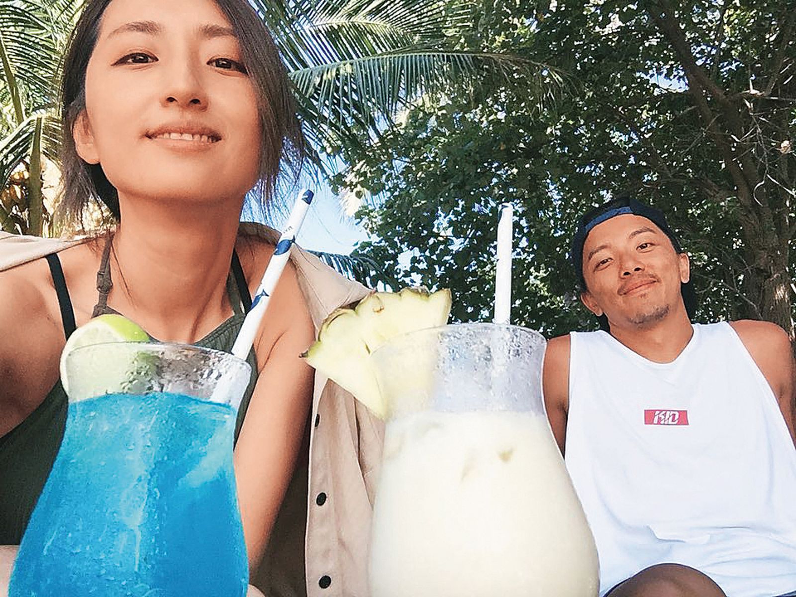 坤達與柯佳嬿結婚後，坤達在1年內接連演出4部戲劇作品。（翻攝自柯佳嬿IG）
