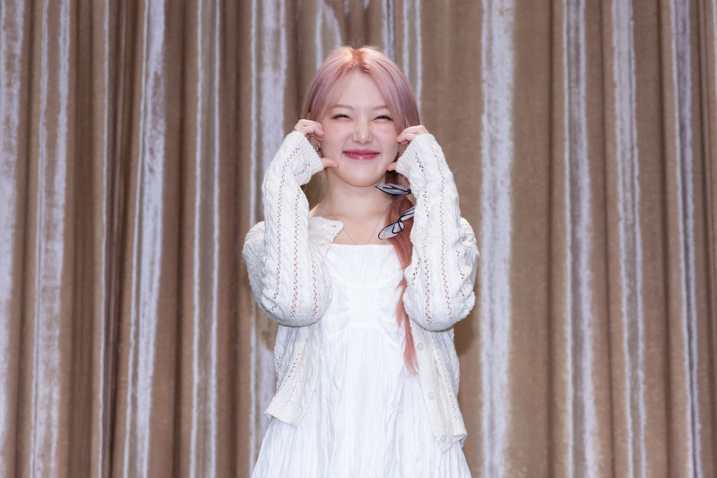 Yerin睿隣今(16日)抵台接受台灣媒體訪問。(COME ON JKSSP提供)