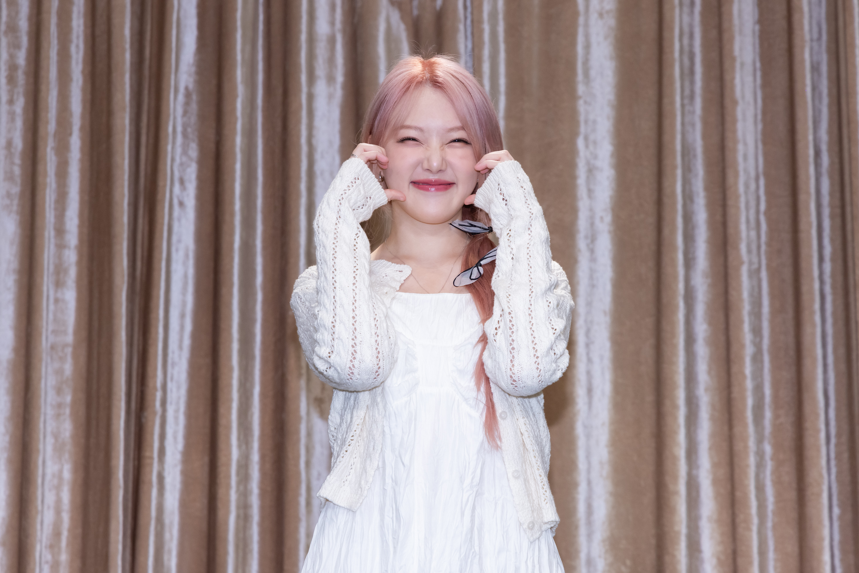 Yerin睿隣今（16日）抵台接受台灣媒體訪問。（COME ON JKSSP提供）