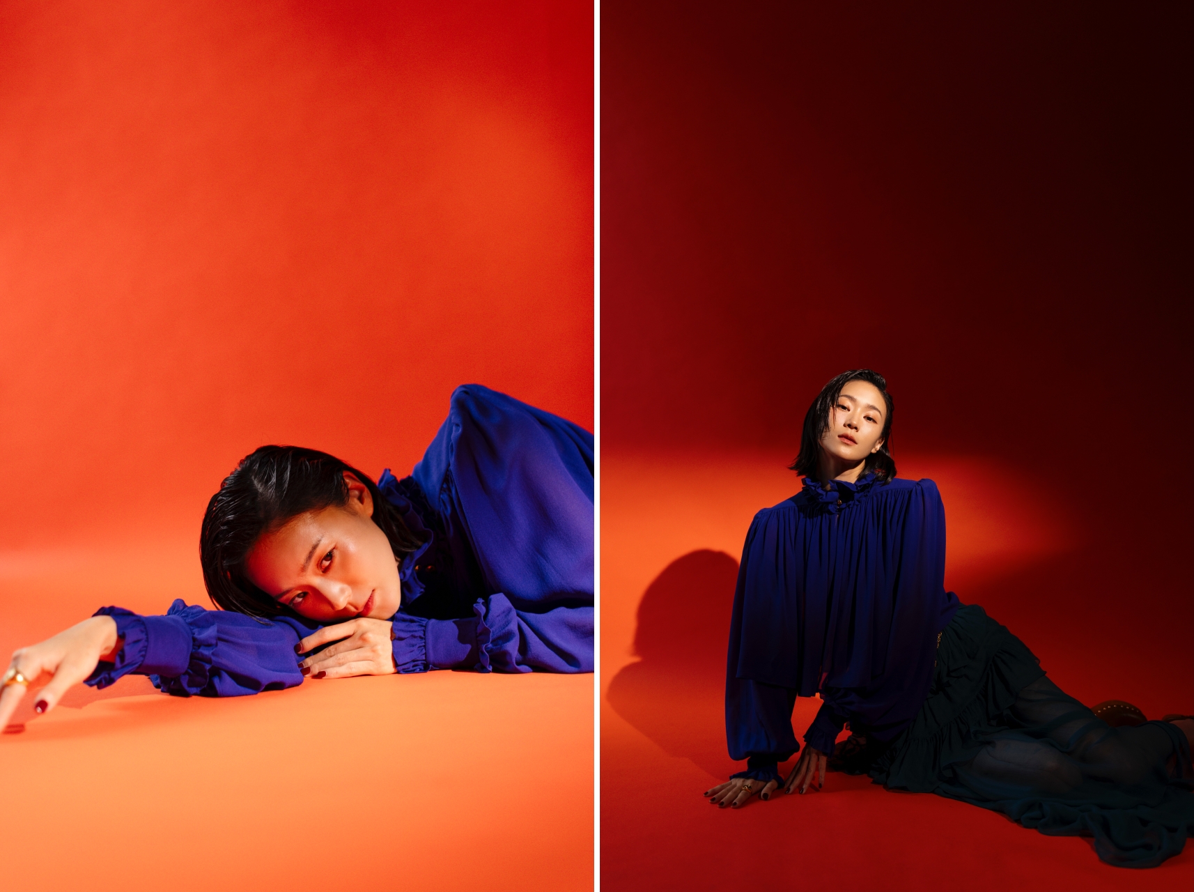 大概是家庭背景造就，鍾瑶的性格有種淡有種灑脫。從小到大，她遇到太多事，與太多心碎的片段，只能讓自己練出百毒不侵。