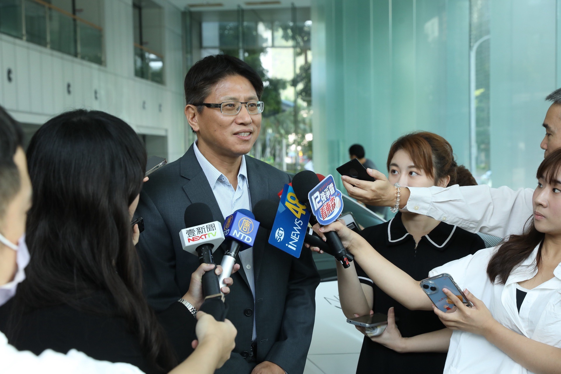 鴻海發言人巫俊毅。