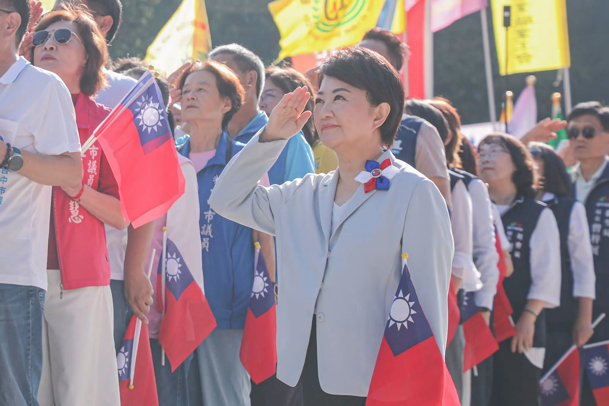 韓國瑜國慶大典脫稿喊「假民主、真獨裁」　盧秀燕：忠言逆耳