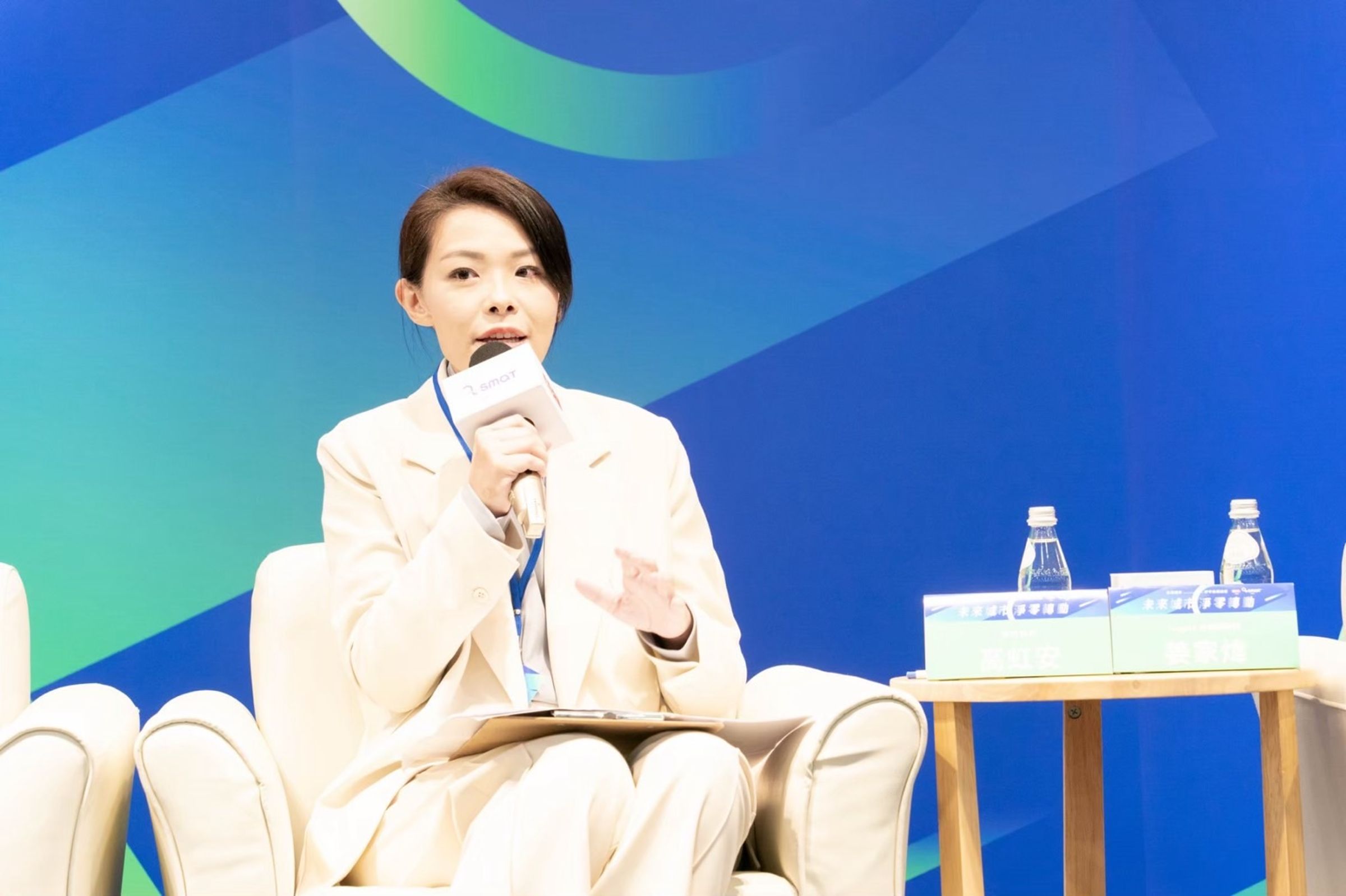 高虹安在規劃初期即要求市府團隊跳脫傳統重劃思維，以「翻轉軸線、文化創生、智慧共融、永續再生」作為核心理念。（新竹市政府提供）