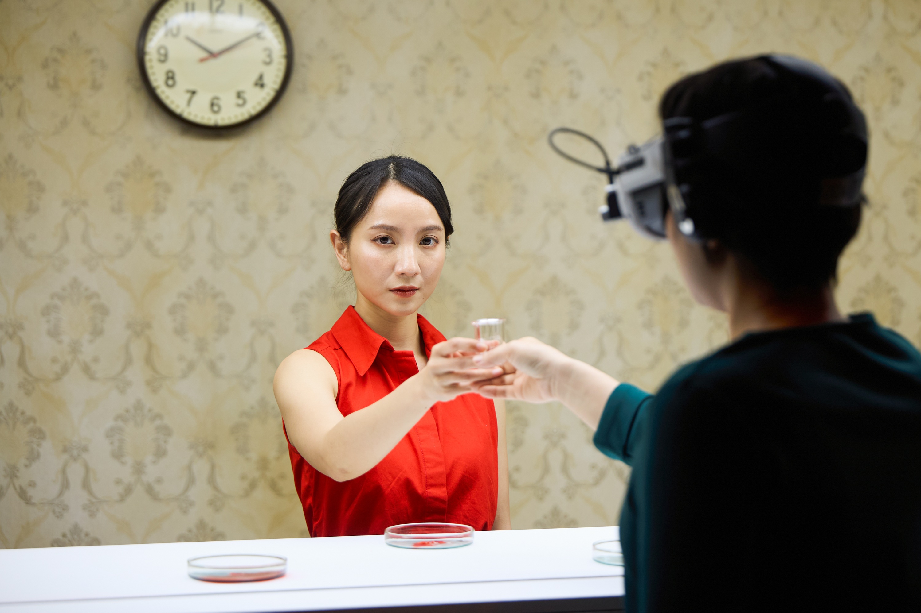 XR沉浸式劇場作品《之間》目前在加拿大蒙特婁演出。 （河床劇團提供／陳又維攝影）
