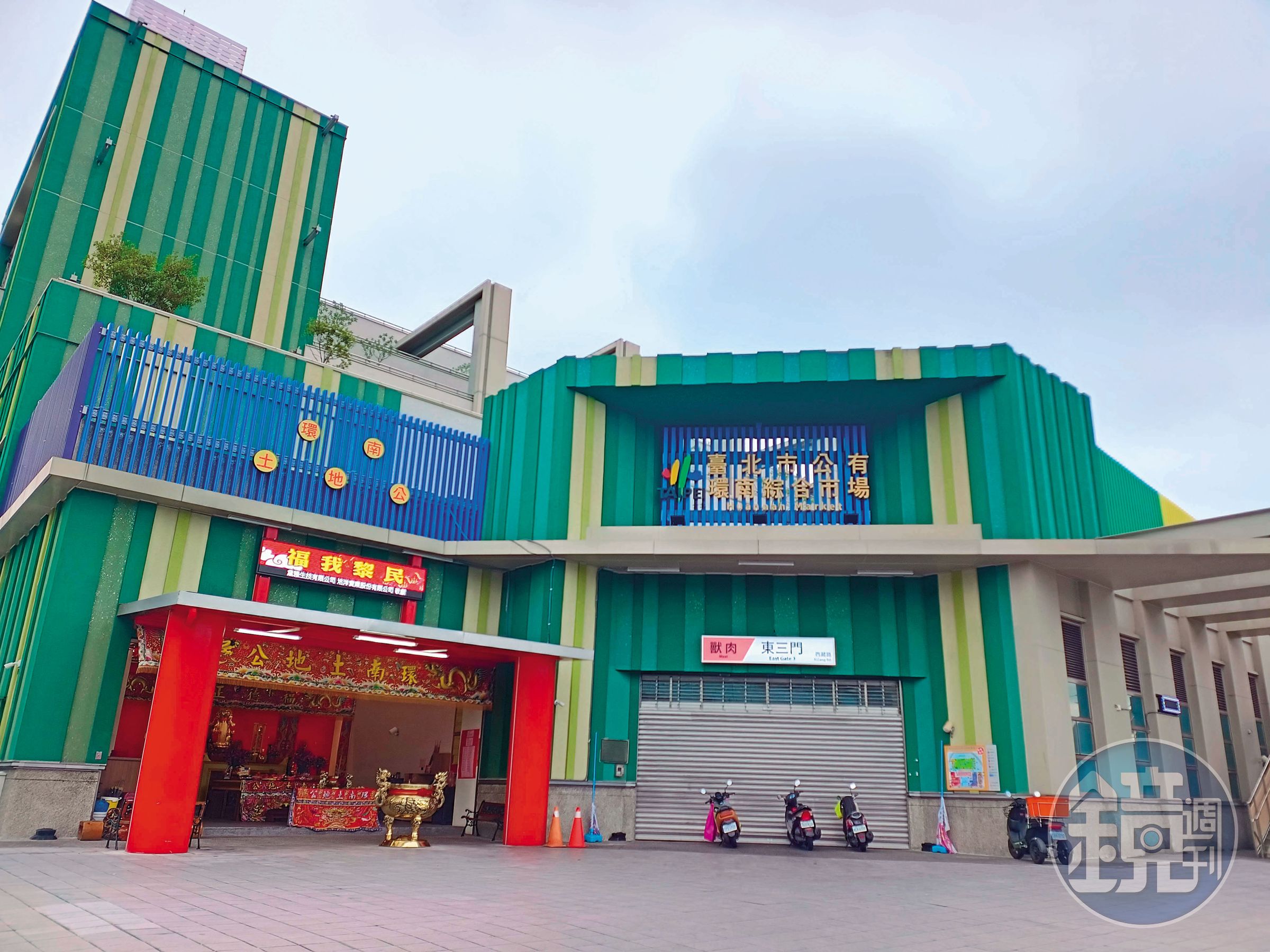 洪佳君雖然不是環南市場（圖）轄區里長，但常往自治會辦公室跑。（資料畫面）