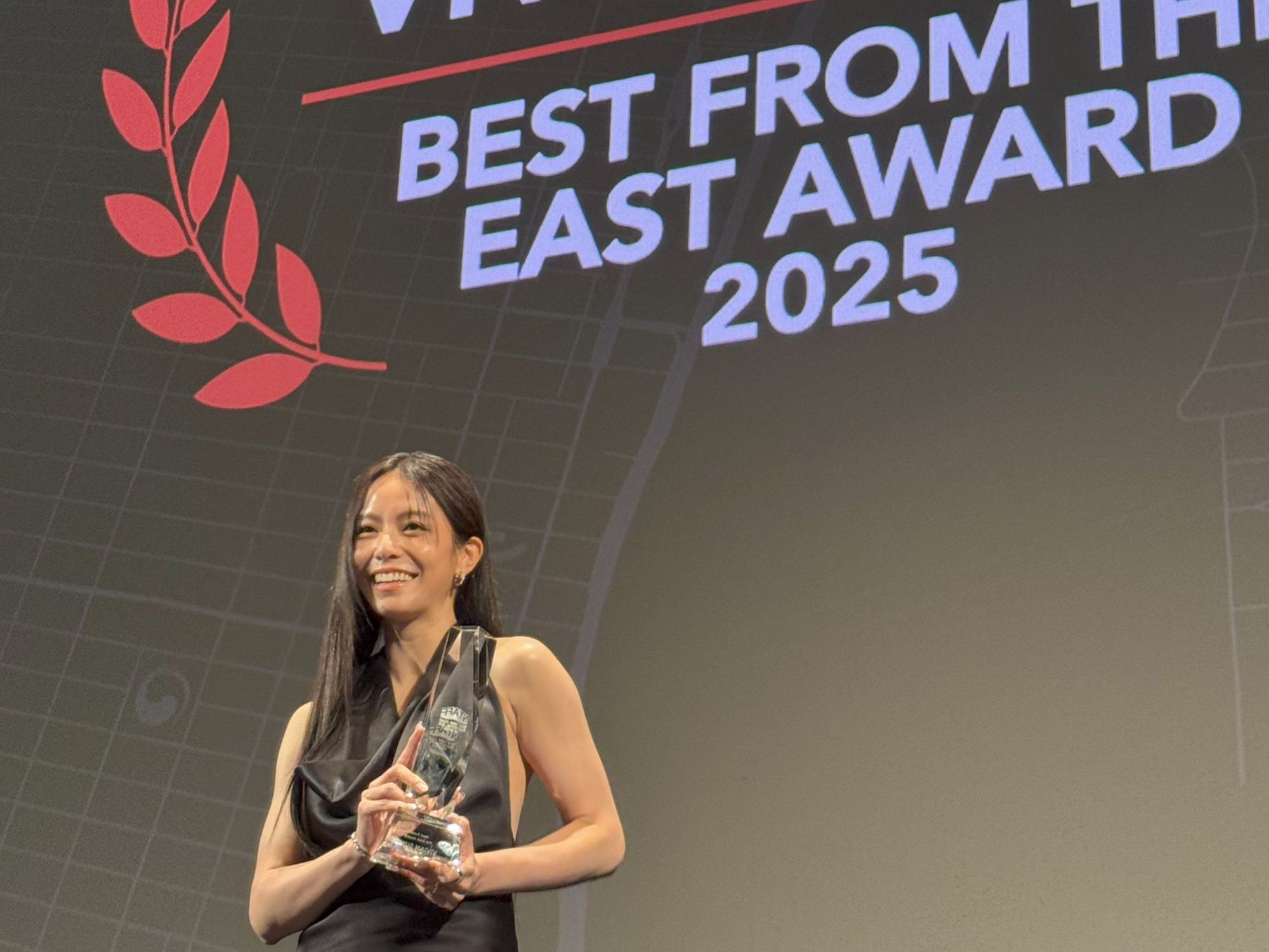 宋芸樺獲得第24屆紐約亞洲影展「東方最優獎」。（紐文中心提供）