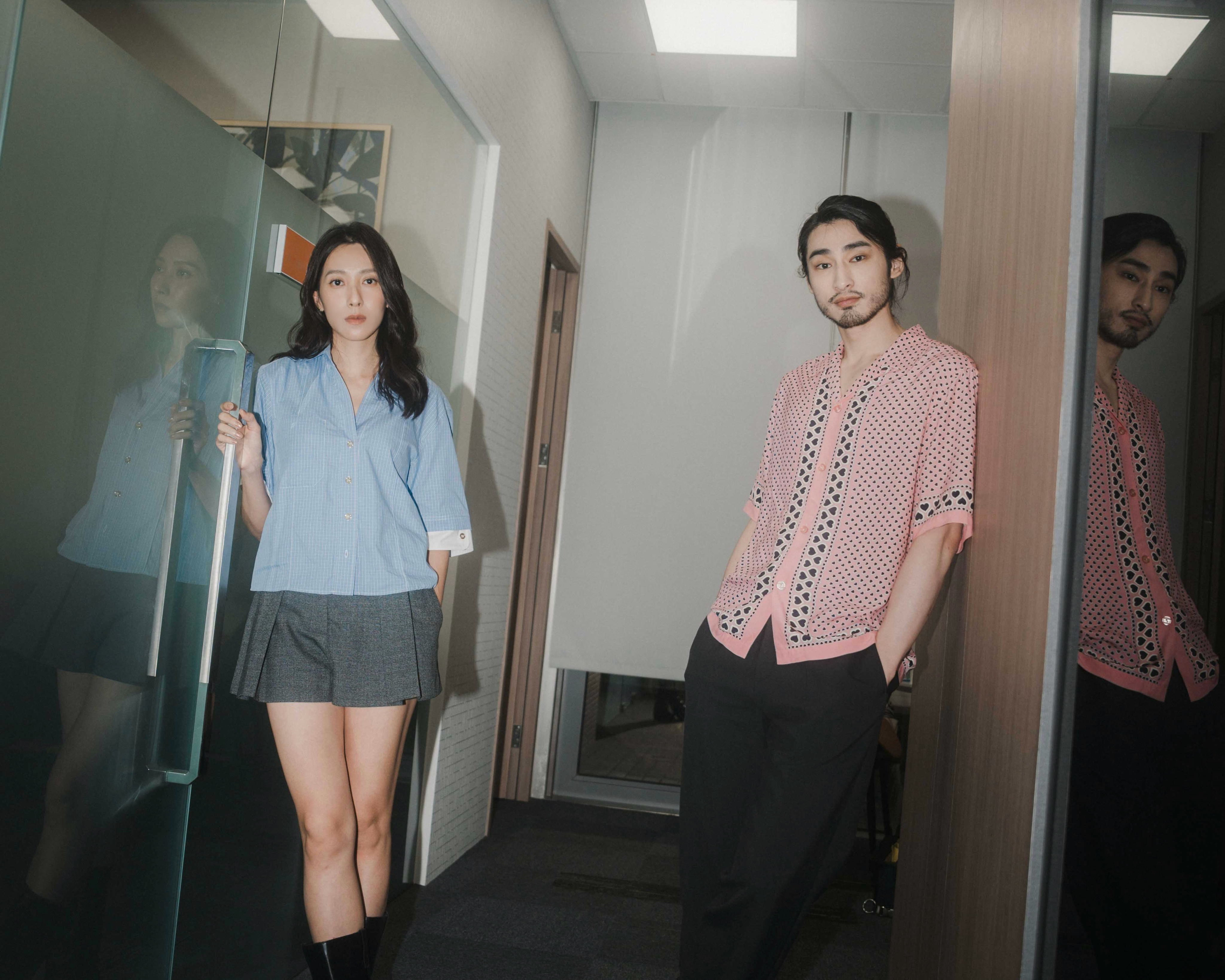 章廣辰、楊晴在拍攝《舊金山美容院》時都經過感情波動。（TVBS提供）