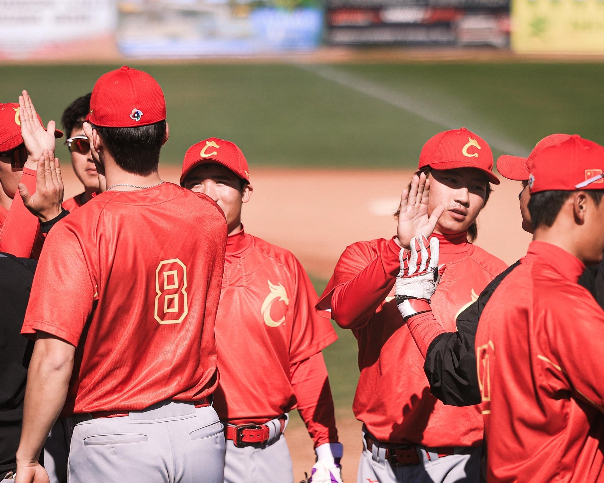 中國確定淘汰，而台灣也確定被分入東京巨蛋舉行的C組。（翻攝自微博）