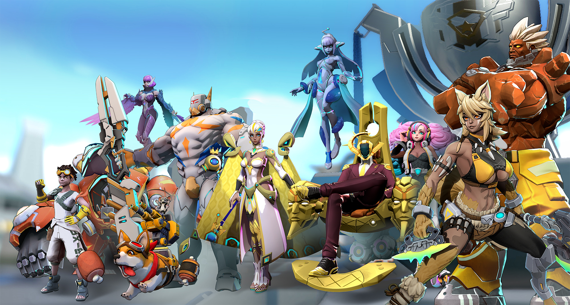 《G9：League of Aces》是台灣原創的MOBA遊戲，將在iOS、Android及PC等多平台推出。（天火數位提供）