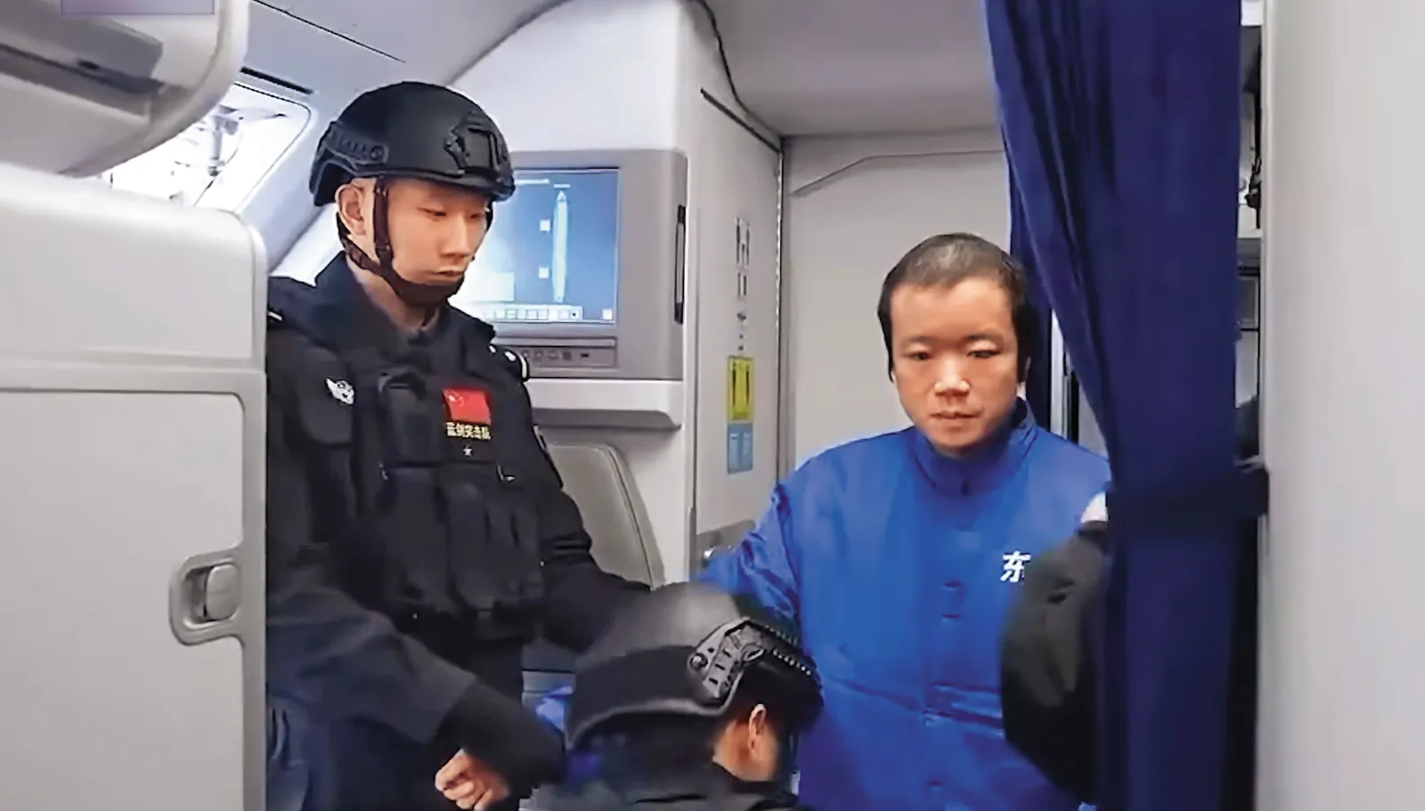 太子集團董事長陳志(圖)已在柬浦寨落網並送至中國。(翻攝中國央視)