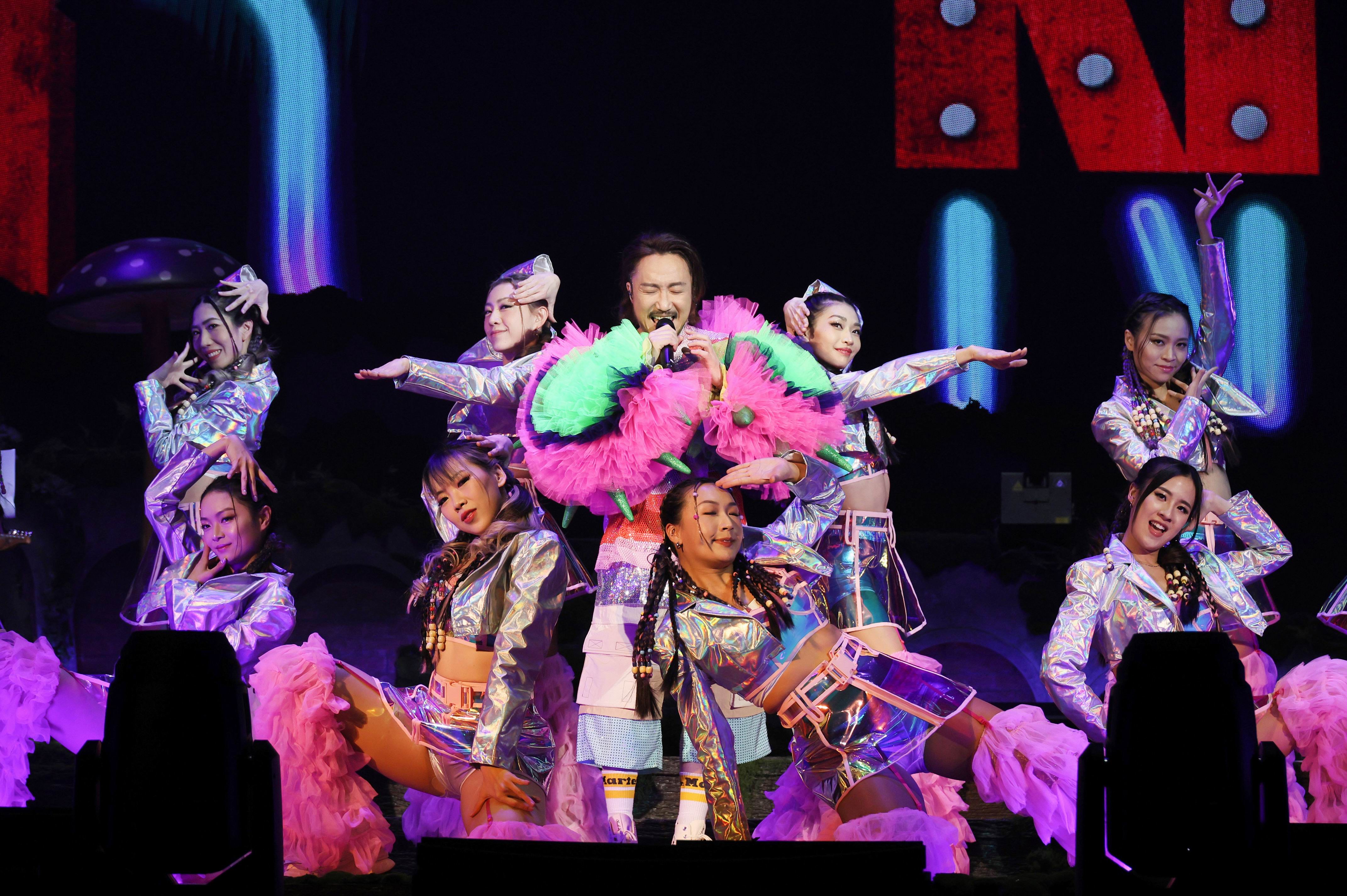 鄭中基一連2天在台北小巨蛋開唱。（寬宏藝術提供）