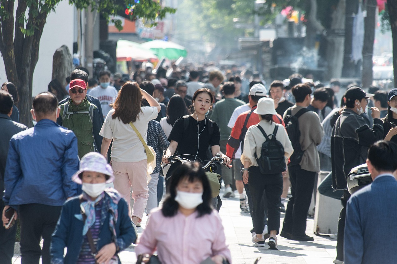 南韓迎來「史上最強熱浪」，京畿道光明市、坡州市高溫飆破攝氏40度，而首爾則出現37.7度；示意圖。（Pixabay／Image by wal_172619）