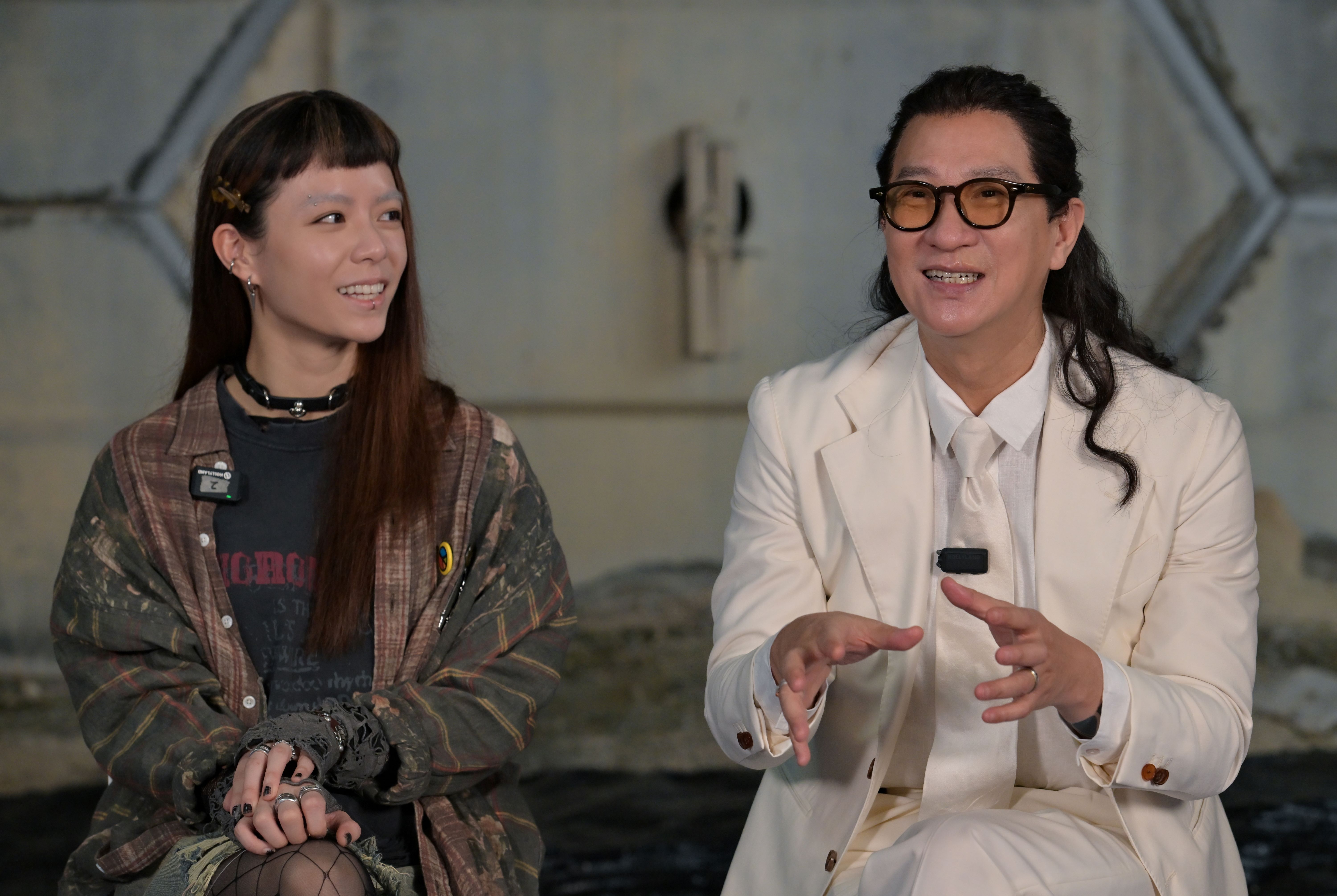 張家輝這次拍戲過程「晝夜顛倒」,導演為他安排一堆夜戲;第一次跟張家輝對戲的宋芸樺直喊緊張。(華映提供)