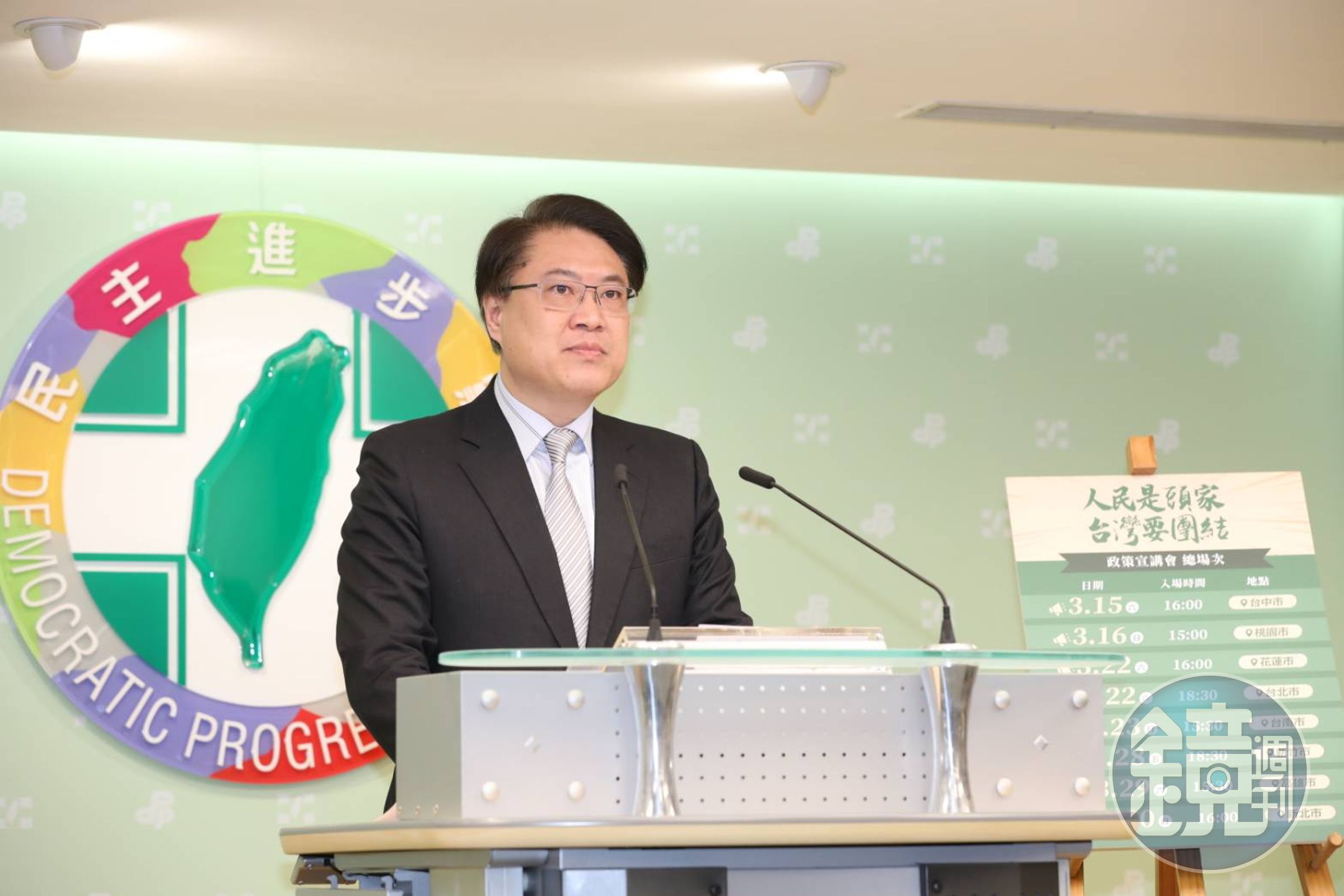 資深媒體人周玉蔻點名民進黨祕書長林右昌（圖）下台。（本刊資料照）