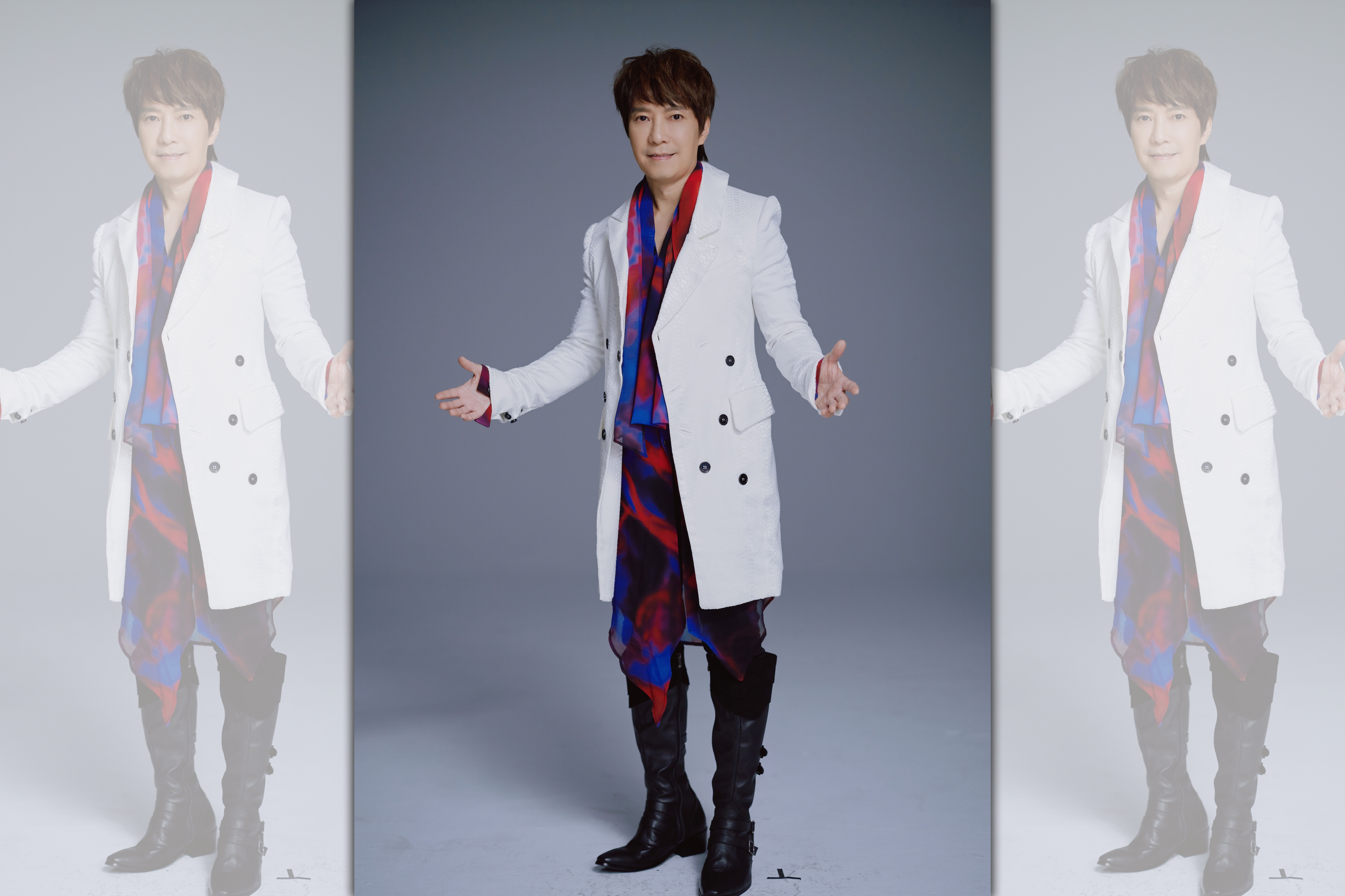 睽違8年，邰正宵推出最新專輯《重燃愛戀貳 Walk On》。（起初娛樂提供）