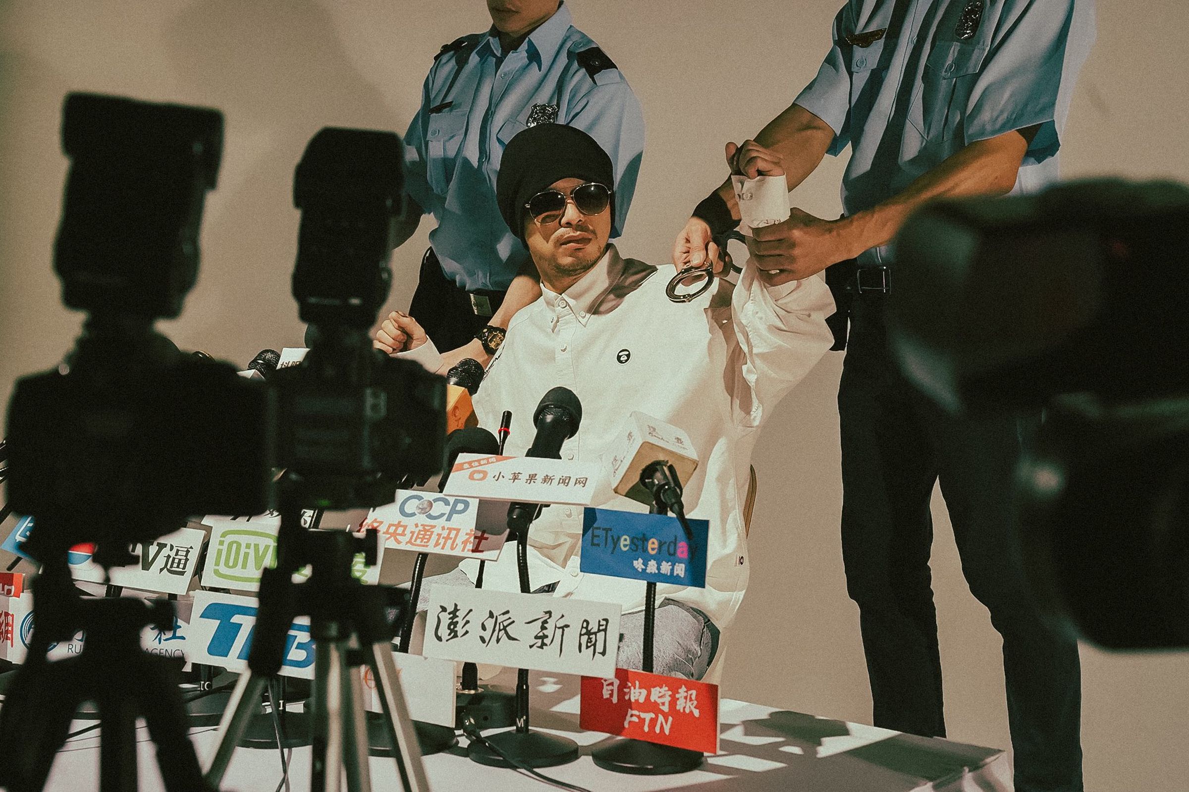 黃明志涉入謝侑芯命案,二度延扣期滿後獲得警方口頭保釋,暫時重獲自由。(翻攝自黃明志臉書)