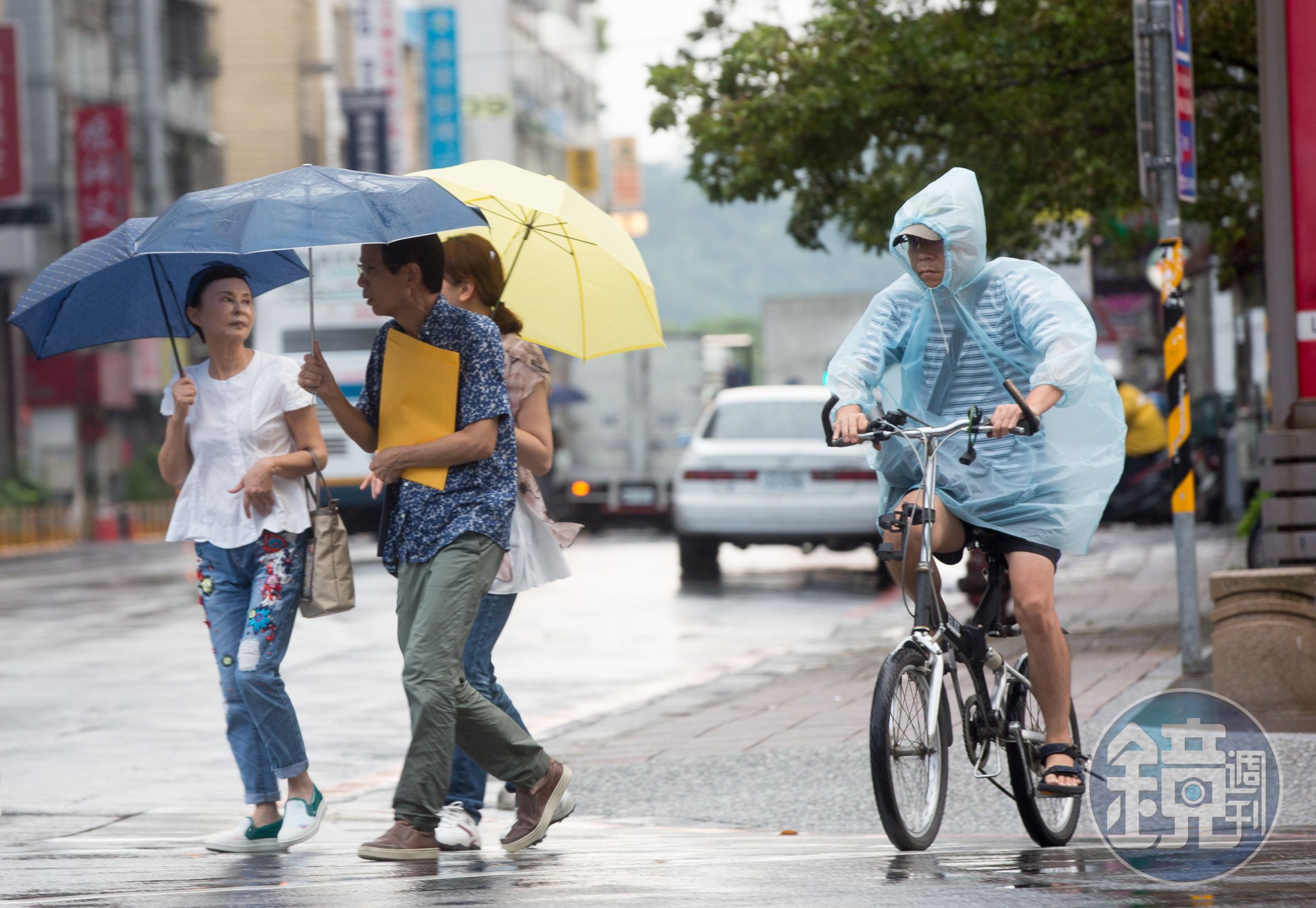 中央氣象署下午對北北基宜發布大豪雨特報。（本刊資料照）