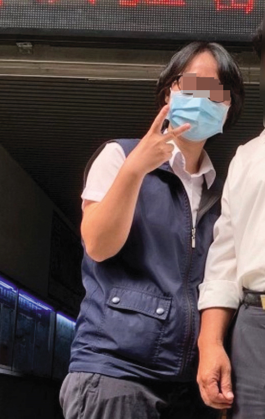 陳姓組長多次爆發爭議，卻沒收斂，還向其他人嗆聲「後台很硬」。（讀者提供）