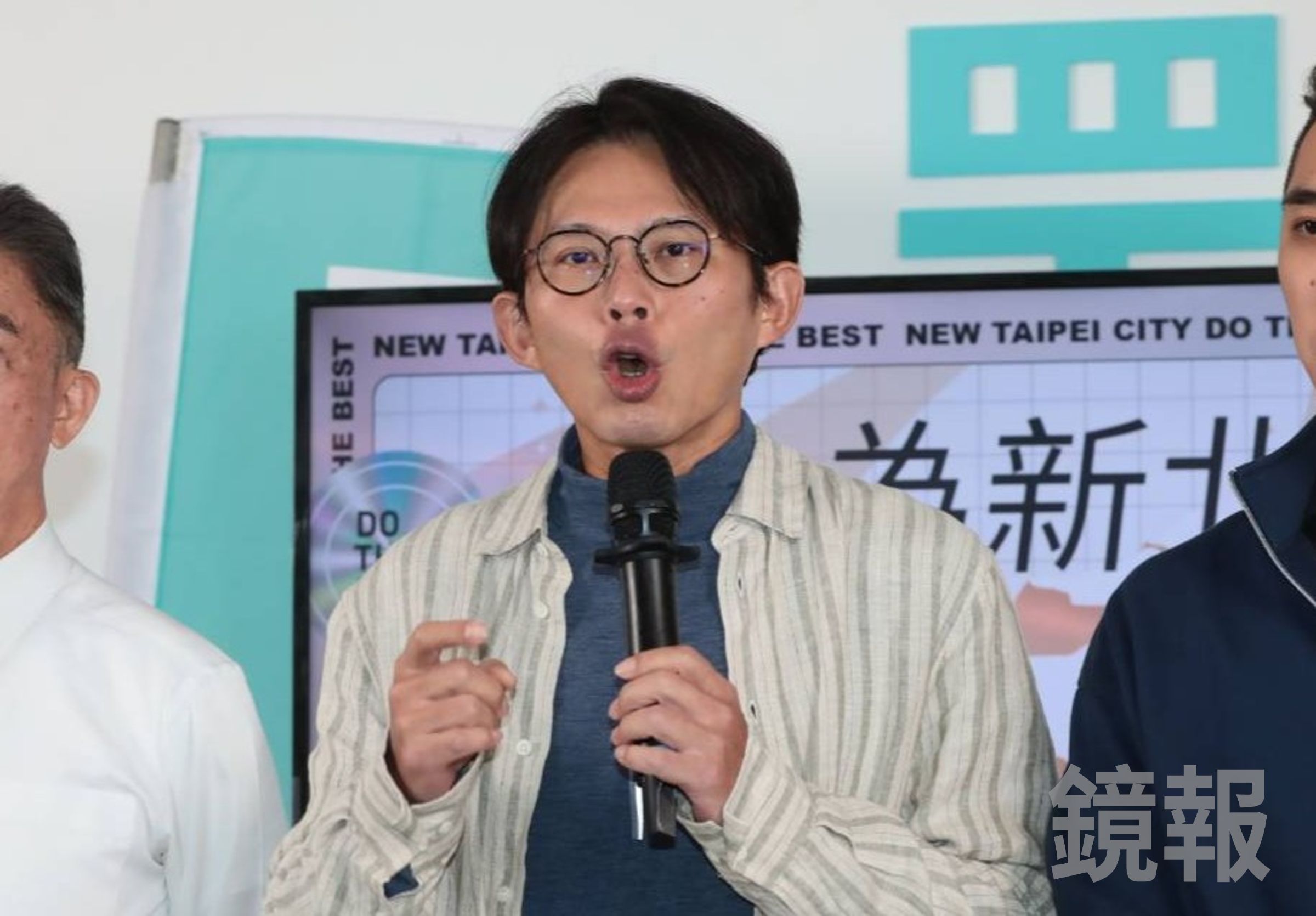 黃國昌爆出政治狗仔風波，前《中央社》記者謝幸恩一人分飾兩角挨告背信。（鏡報林煒凱）