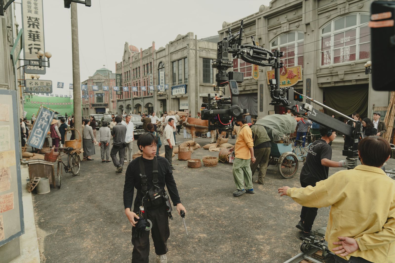 還原五〇年代3／搭景、實景搭配特效　王誌成「細節控」重現老台北市街