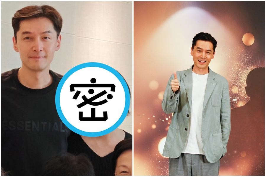 胡歌與妻子的正面同框照首度曝光，隨即衝上微博熱搜。（翻攝自微博，本刊資料照）