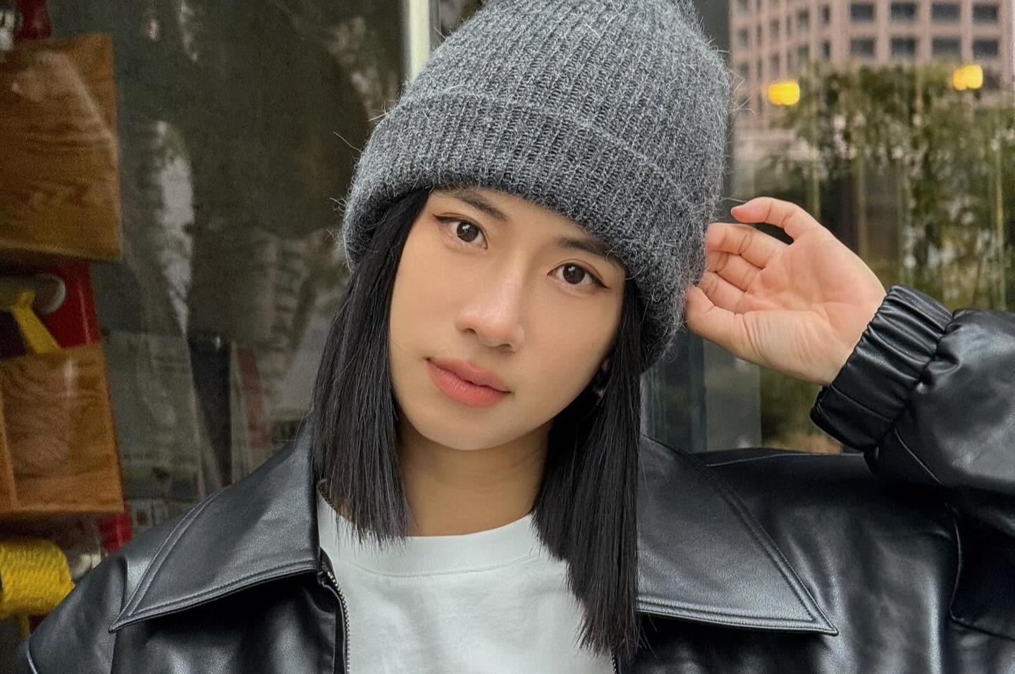 趙岱新喜歡吃甜食也不時弄小點心給老公周興哲嘗。（趙岱新臉書）