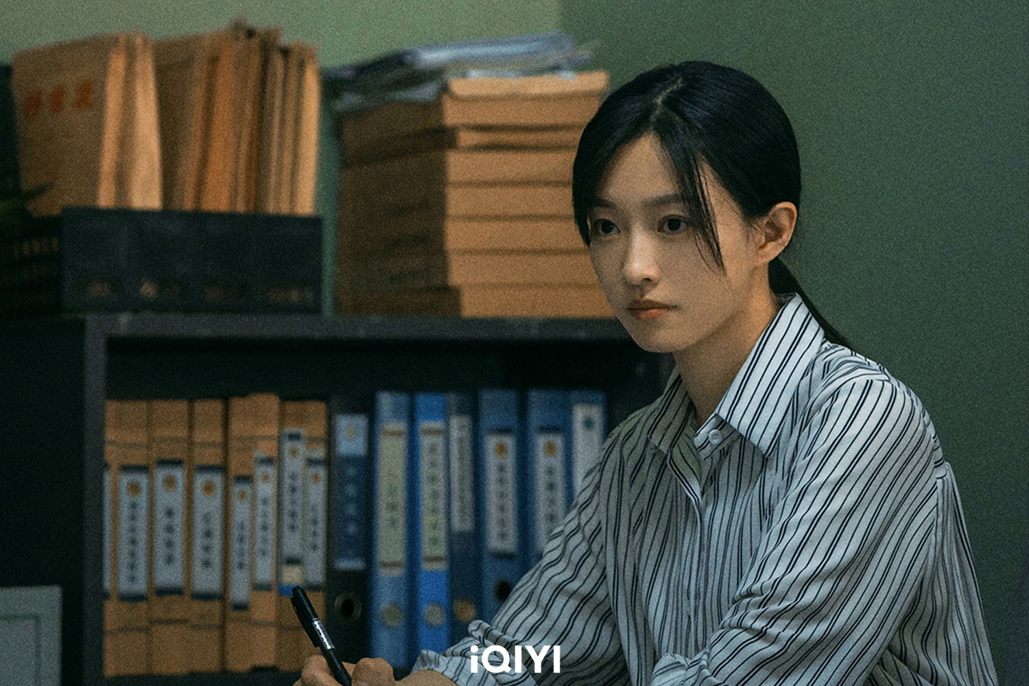 馬吟吟飾演的「林穎」是三大隊裡的唯一警花。(iQIYI國際站提供)