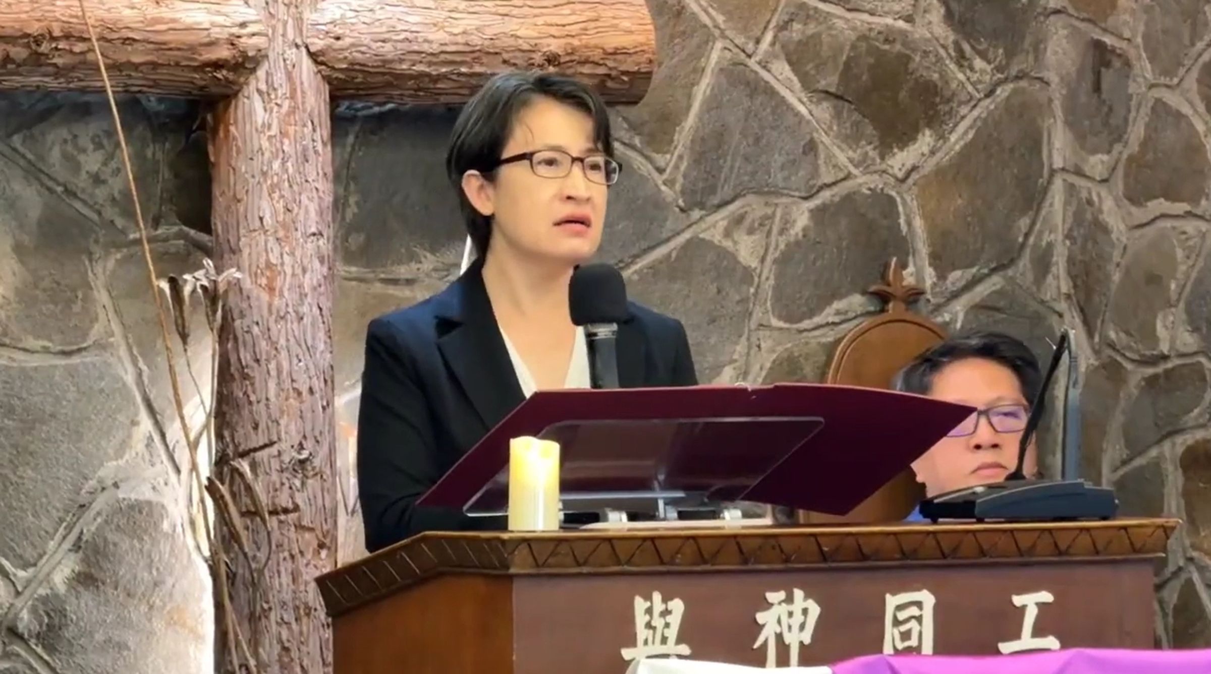 蕭美琴今日表示,正也因為做台灣人很困難,才能因為當台灣人而驕傲,更有自信面對世界。(總統府提供)