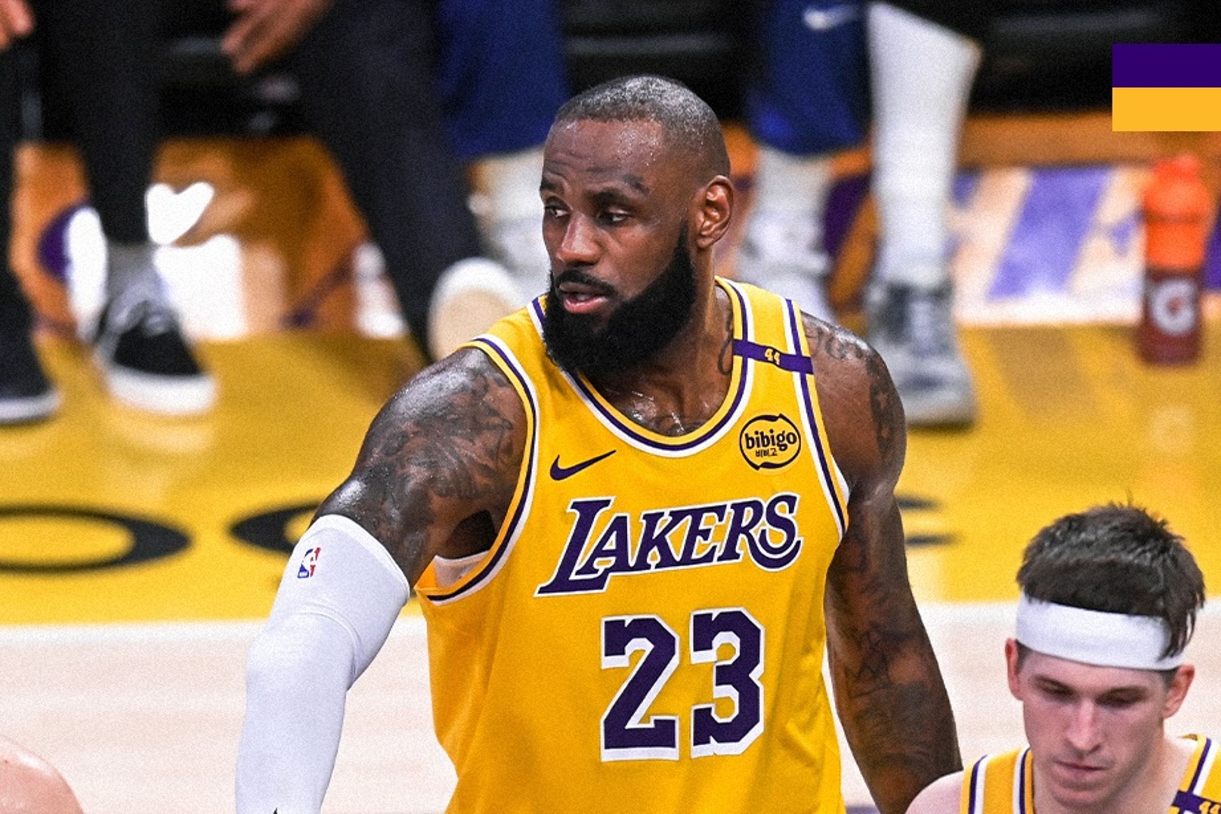 《ESPN》記者報導指出,湖人已明確表示不會在2025-26賽季結束後續約詹姆斯。(翻攝自X@Lakers)